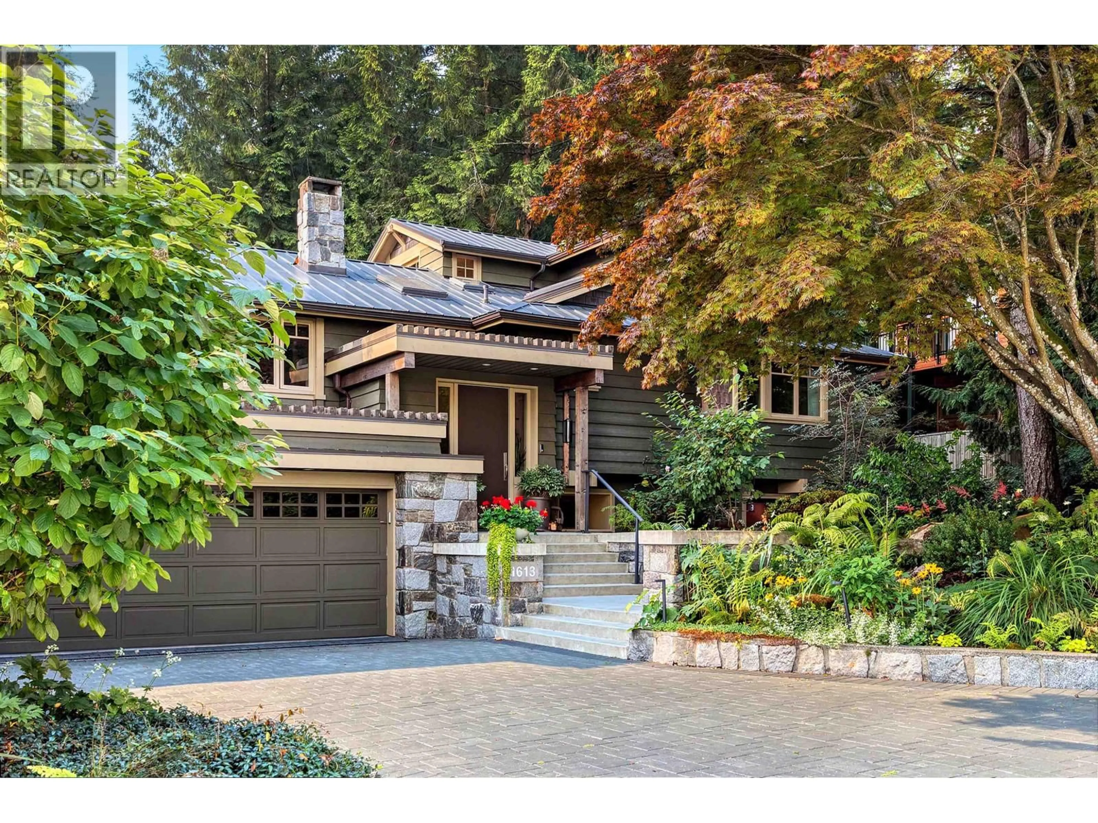 Home with brick exterior material, street for 4613 CAULFEILD DRIVE, West Vancouver British Columbia V7W2T9