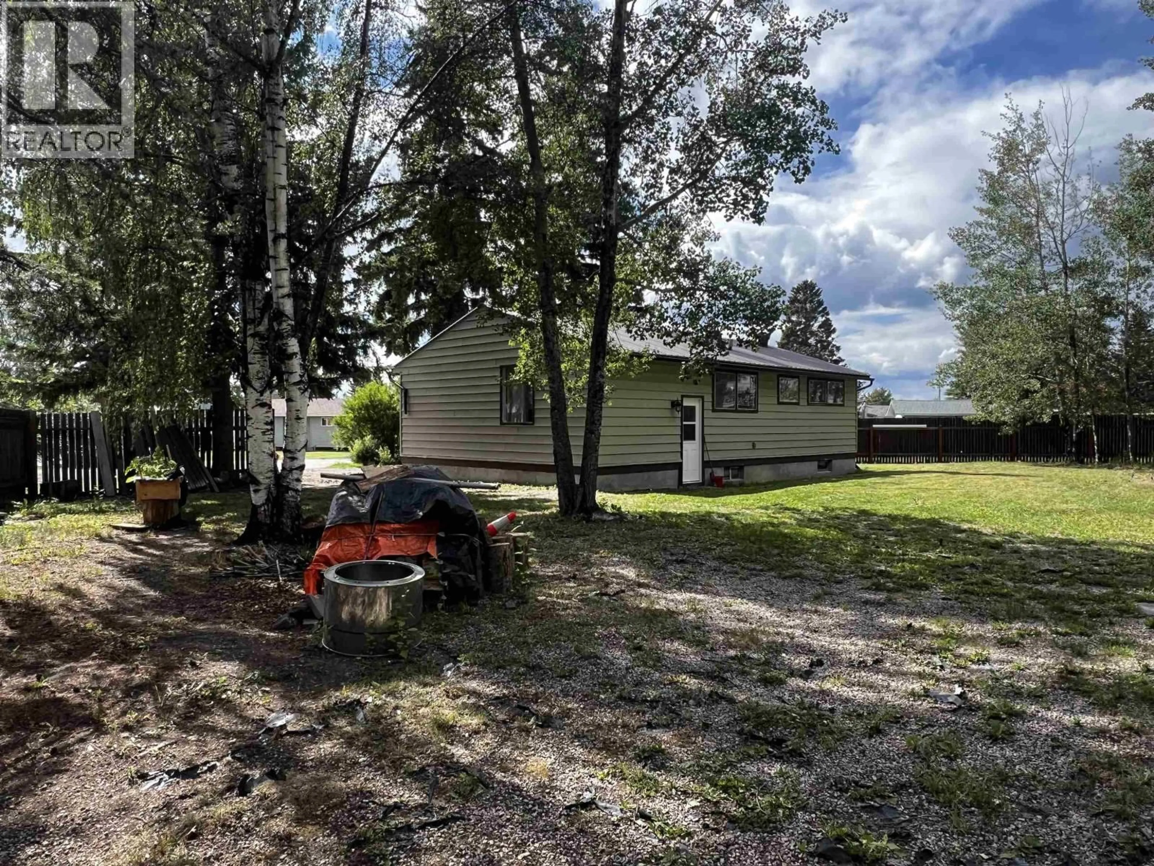 A pic from outside/outdoor area/front of a property/back of a property/a pic from drone, unknown for 74 OOTSA PLACE, Fraser Lake British Columbia V0J1S0