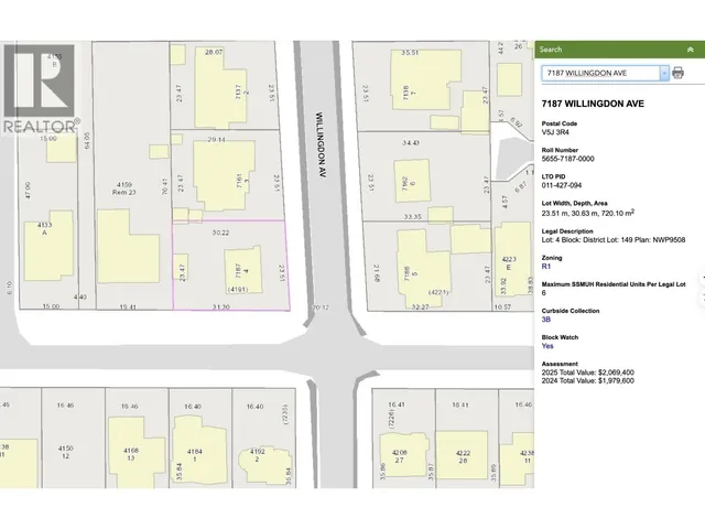 7187 WILLINGDON AVENUE, Burnaby 3