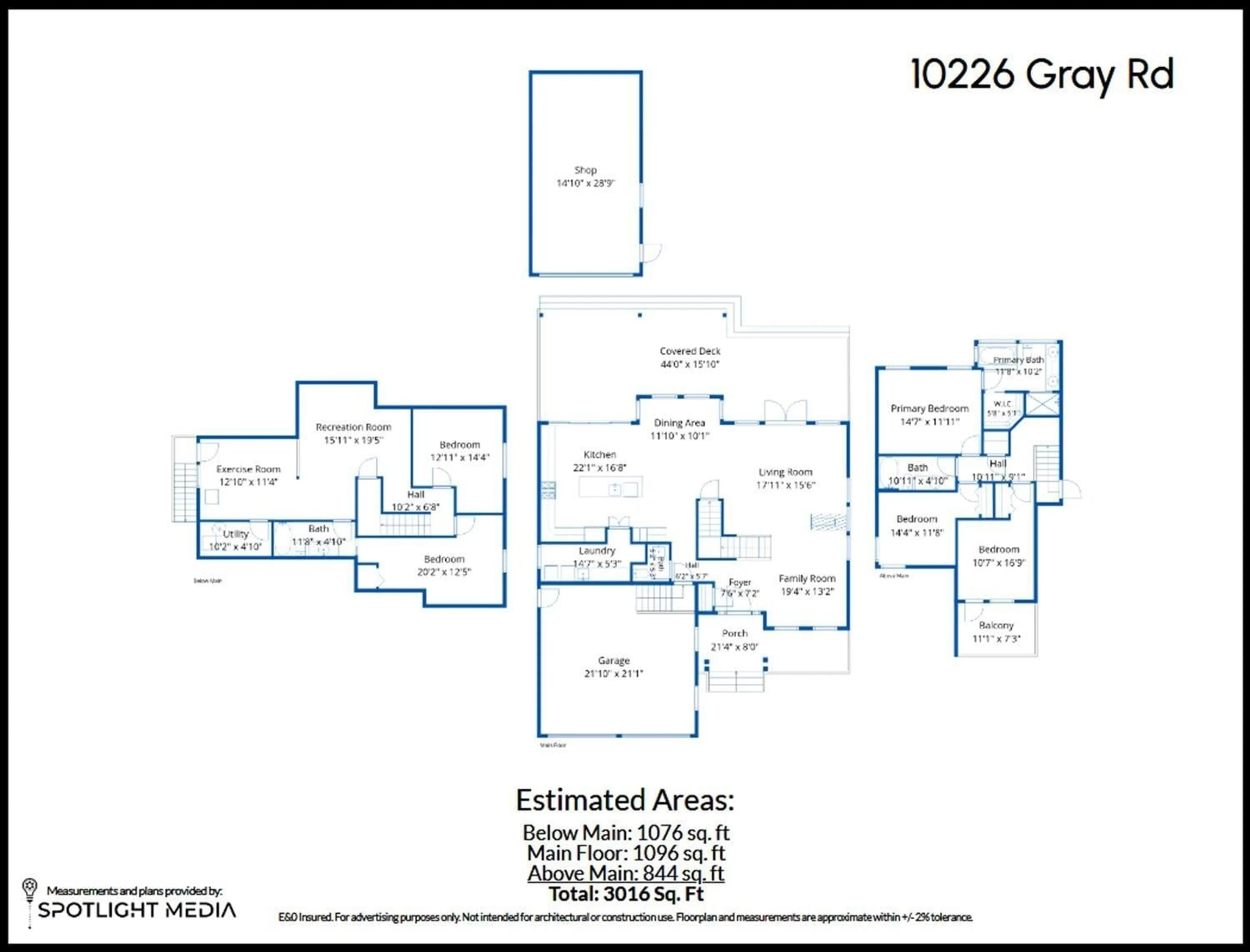 Floor plan for 10226 GRAY ROAD, Rosedale British Columbia V0X1X1