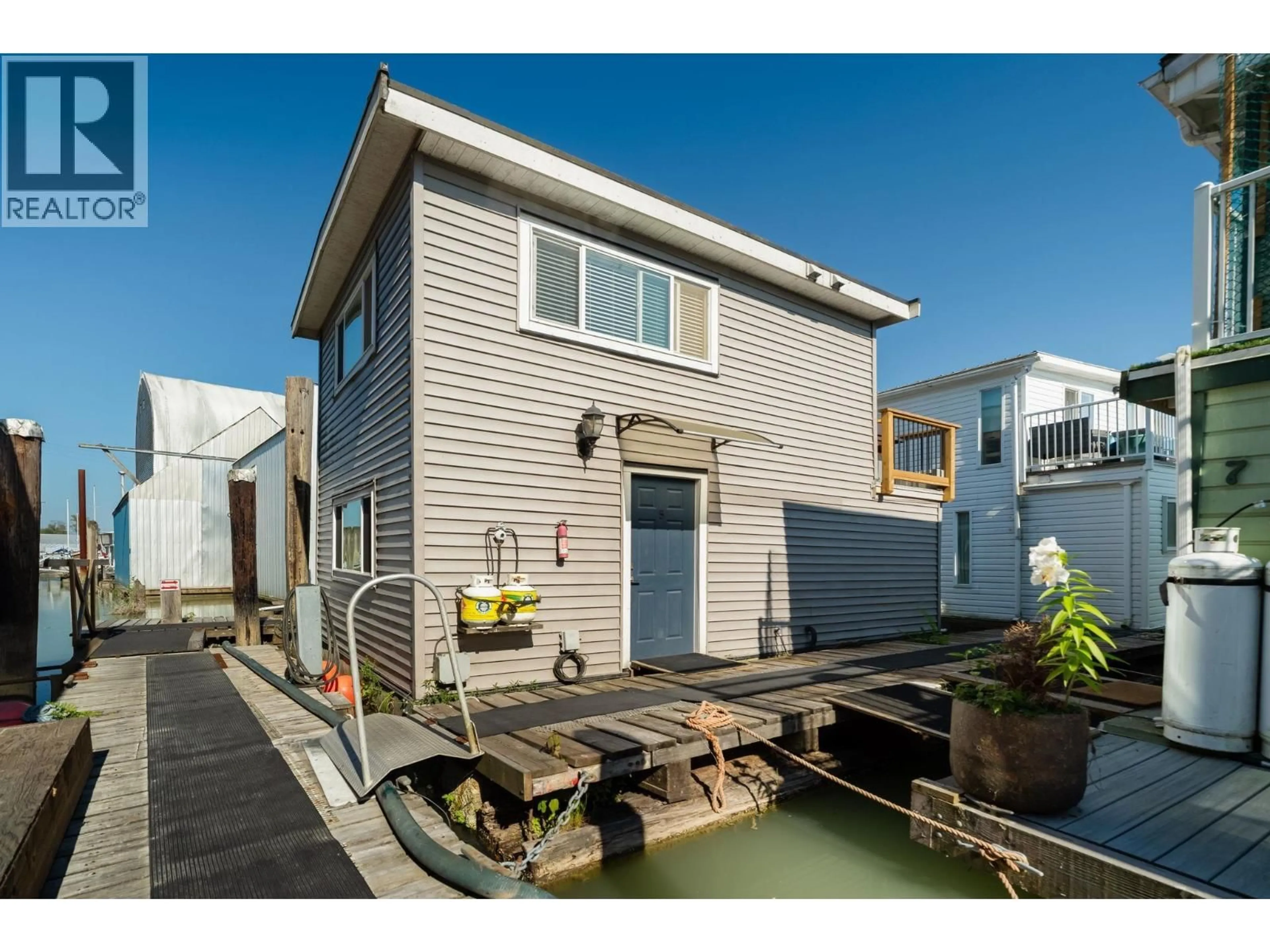 Home with vinyl exterior material, water/lake/river/ocean view for 5 - 23080 DYKE ROAD, Richmond British Columbia V6V1E1