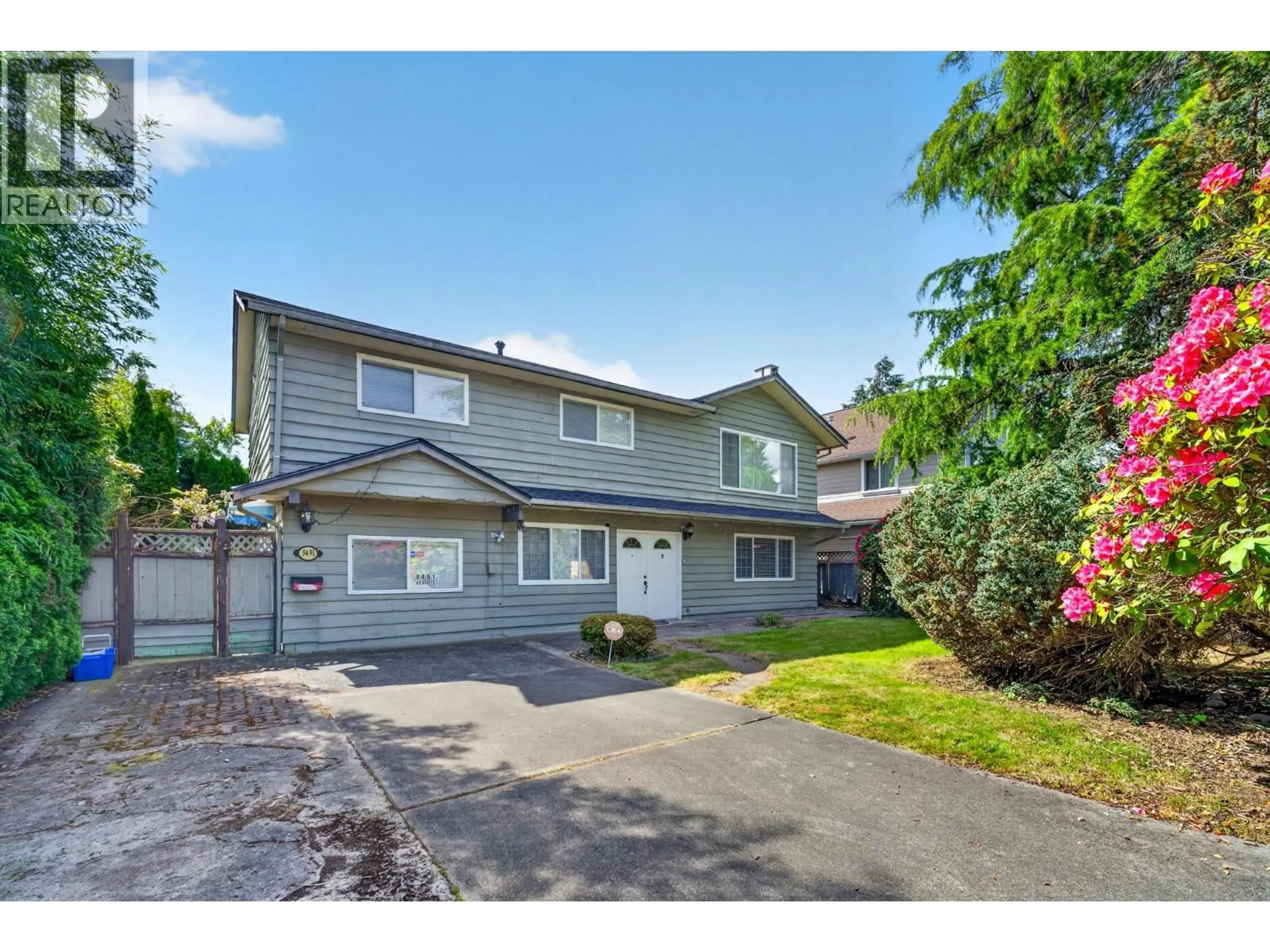 Home with vinyl exterior material, street for 9491 SEACOTE ROAD, Richmond British Columbia V7A3Z9
