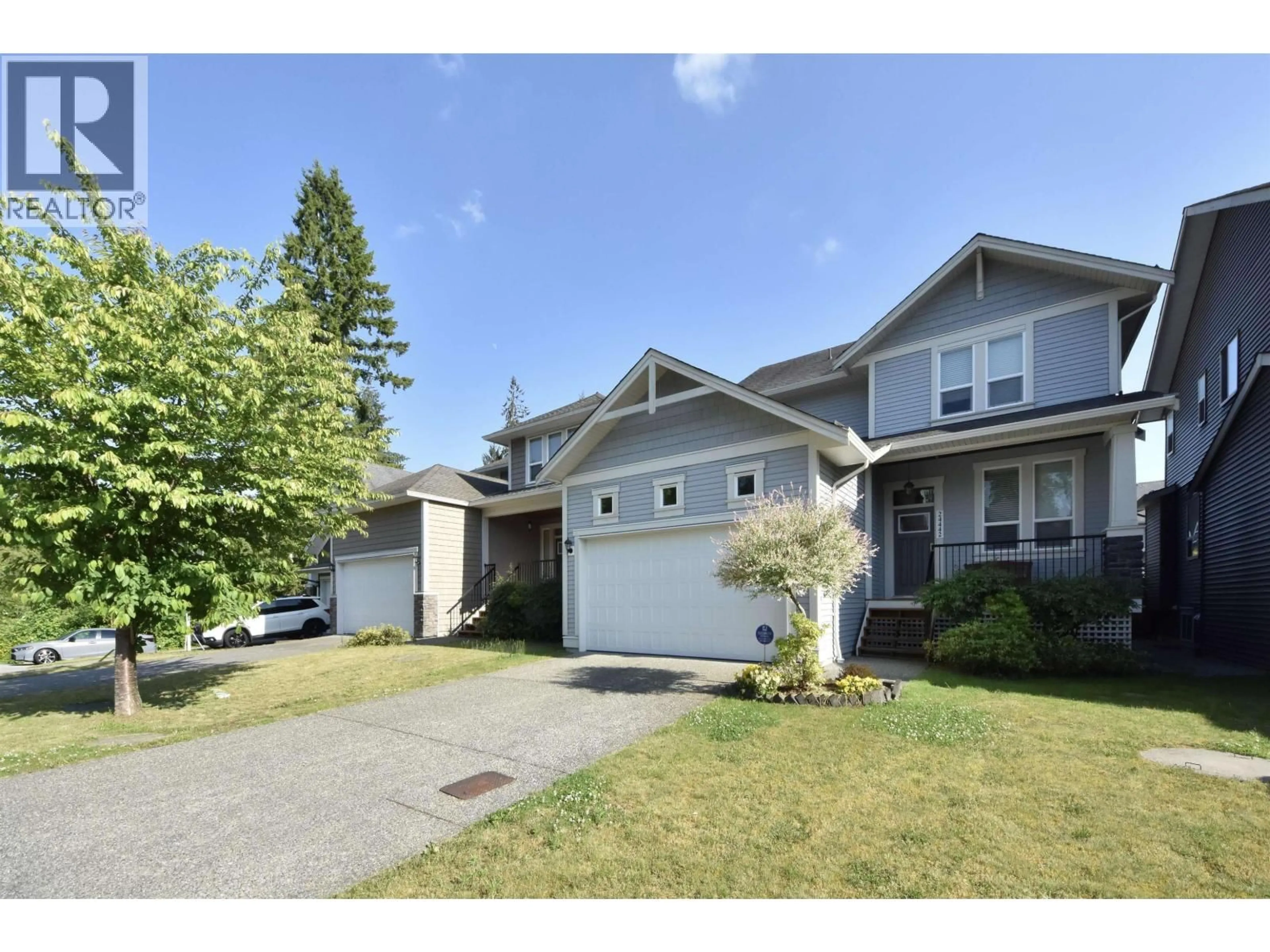 Home with vinyl exterior material, street for 24442 113 AVENUE, Maple Ridge British Columbia V2W0H4