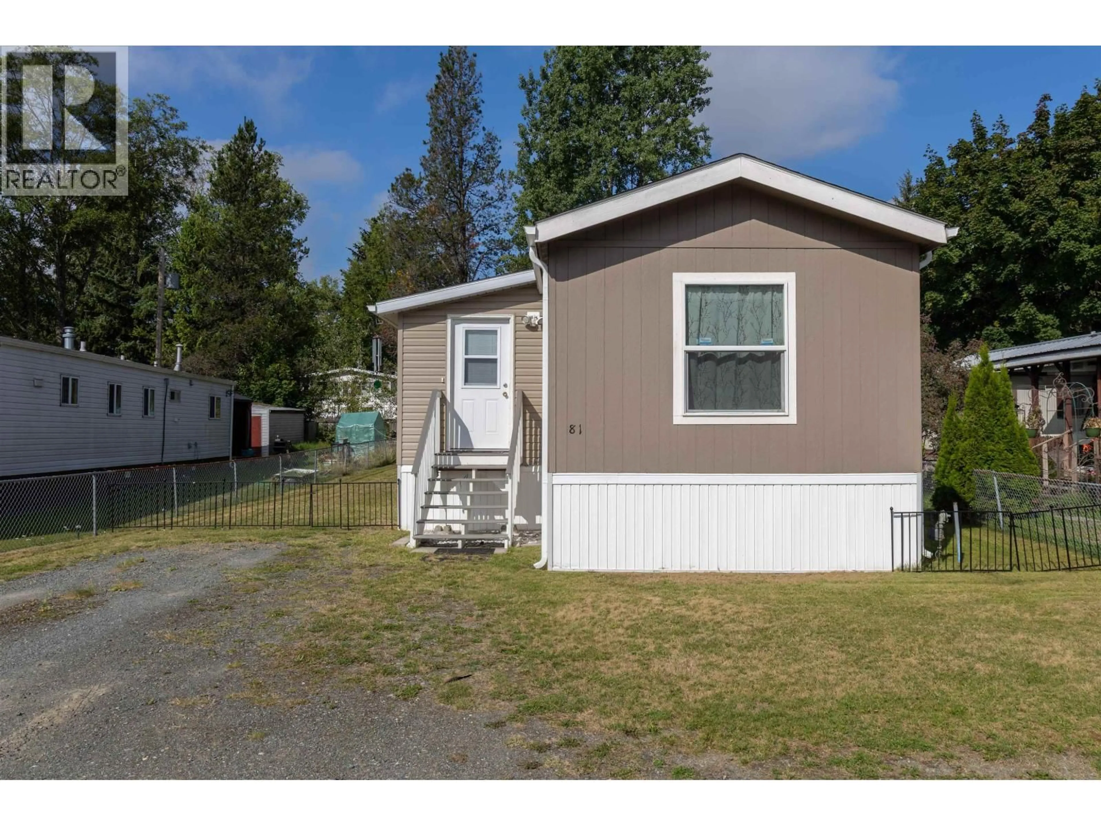 Home with vinyl exterior material, street for 81 - 3889 MULLER STREET, Thornhill British Columbia V8G4L2