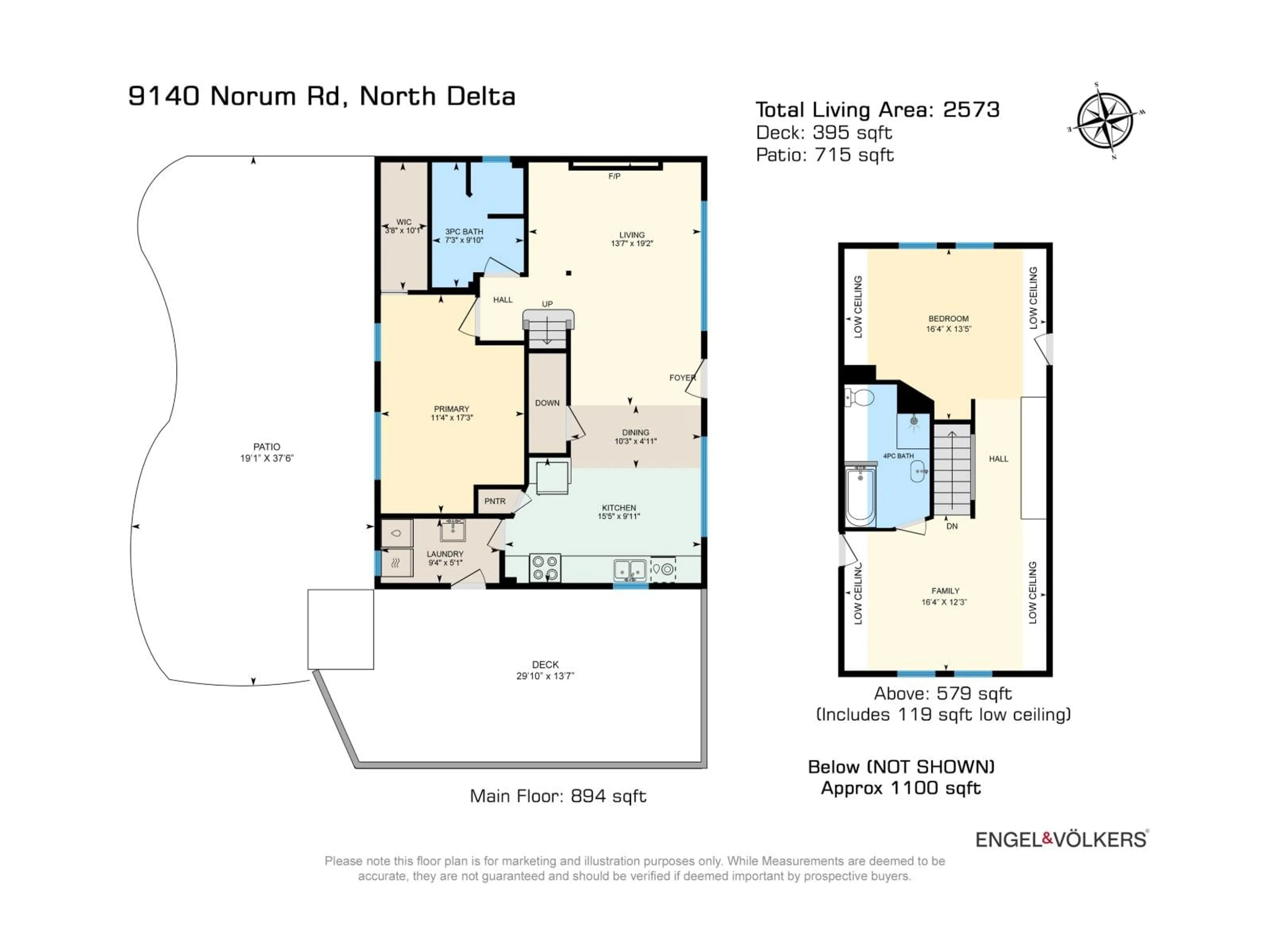 Floor plan for 9140 NORUM ROAD, Delta British Columbia V4C3J1