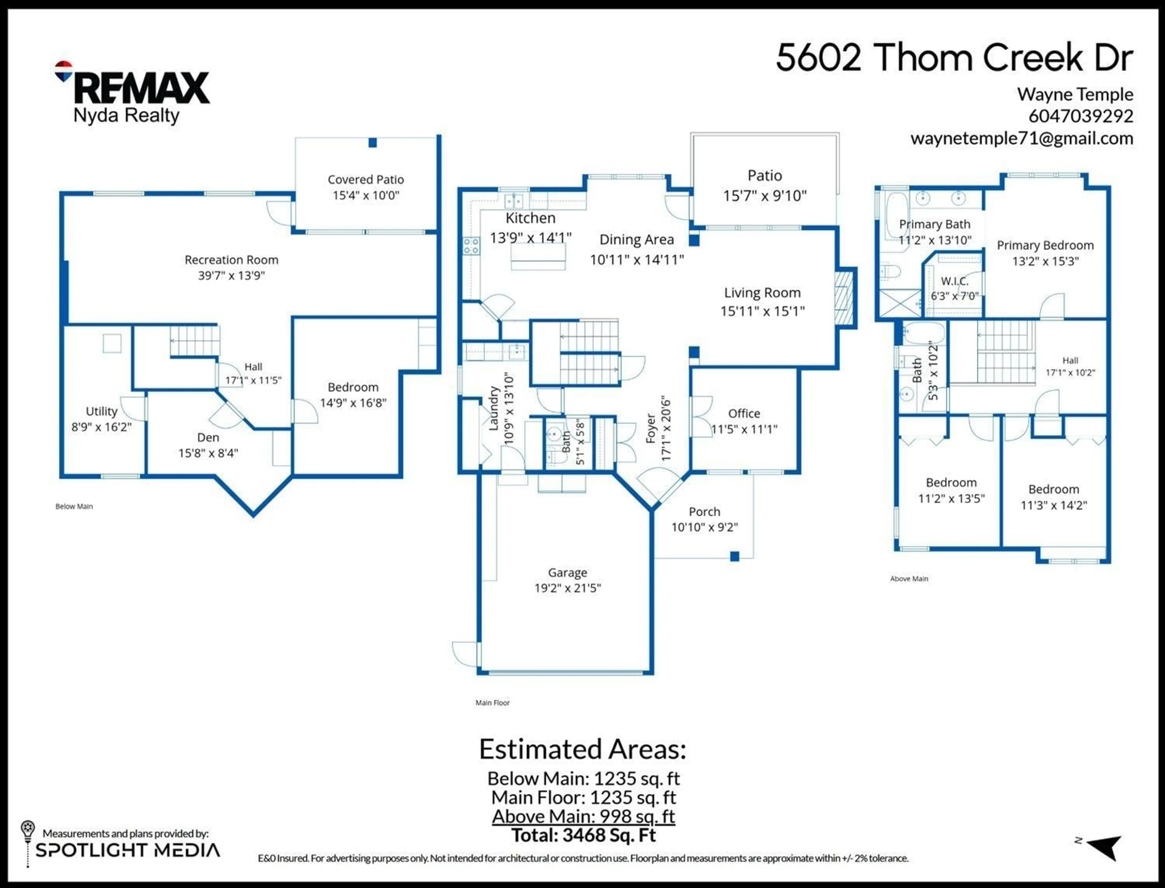 Floor plan for 5602 THOM CREEK DRIVE, Chilliwack British Columbia V2R5Z6