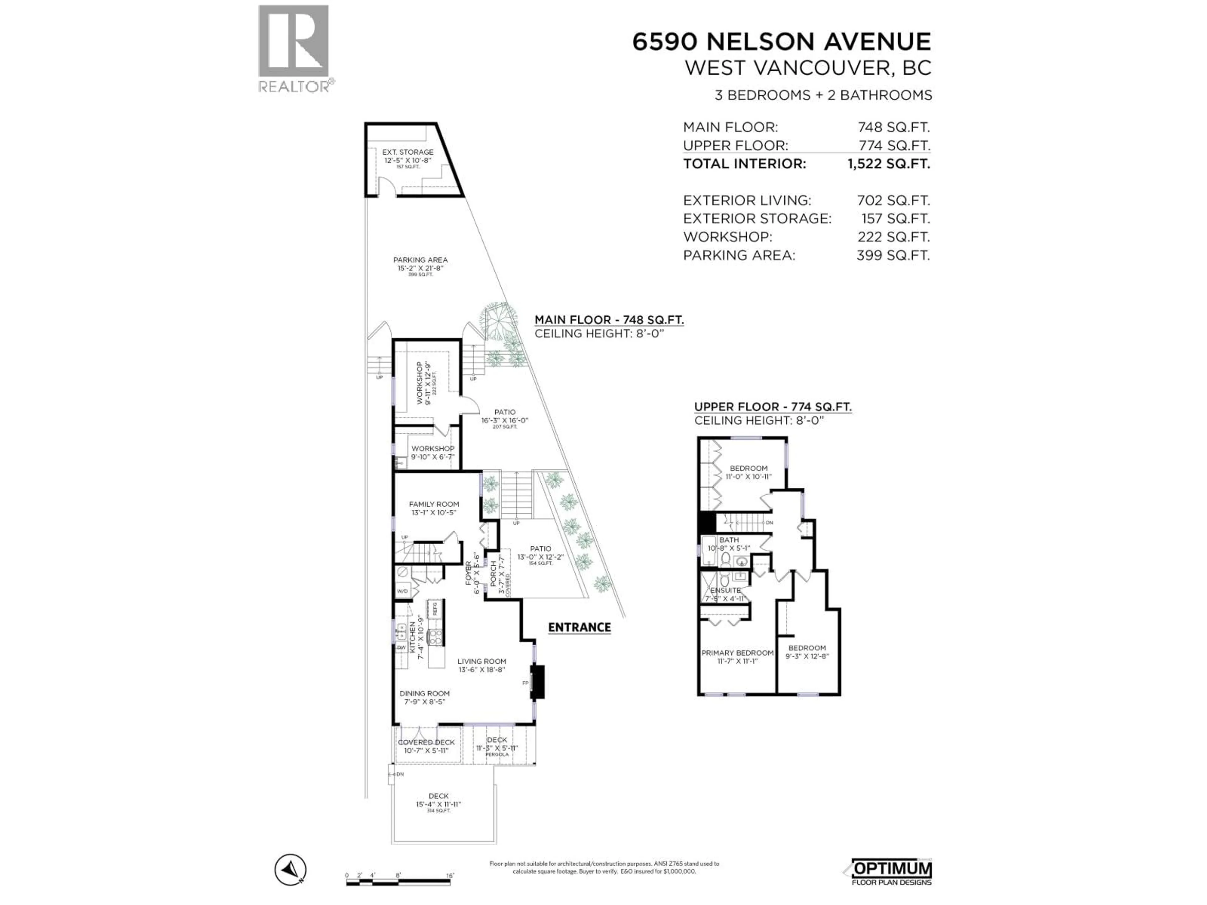 Floor plan for 6590 NELSON AVENUE, West Vancouver British Columbia V7W2A9