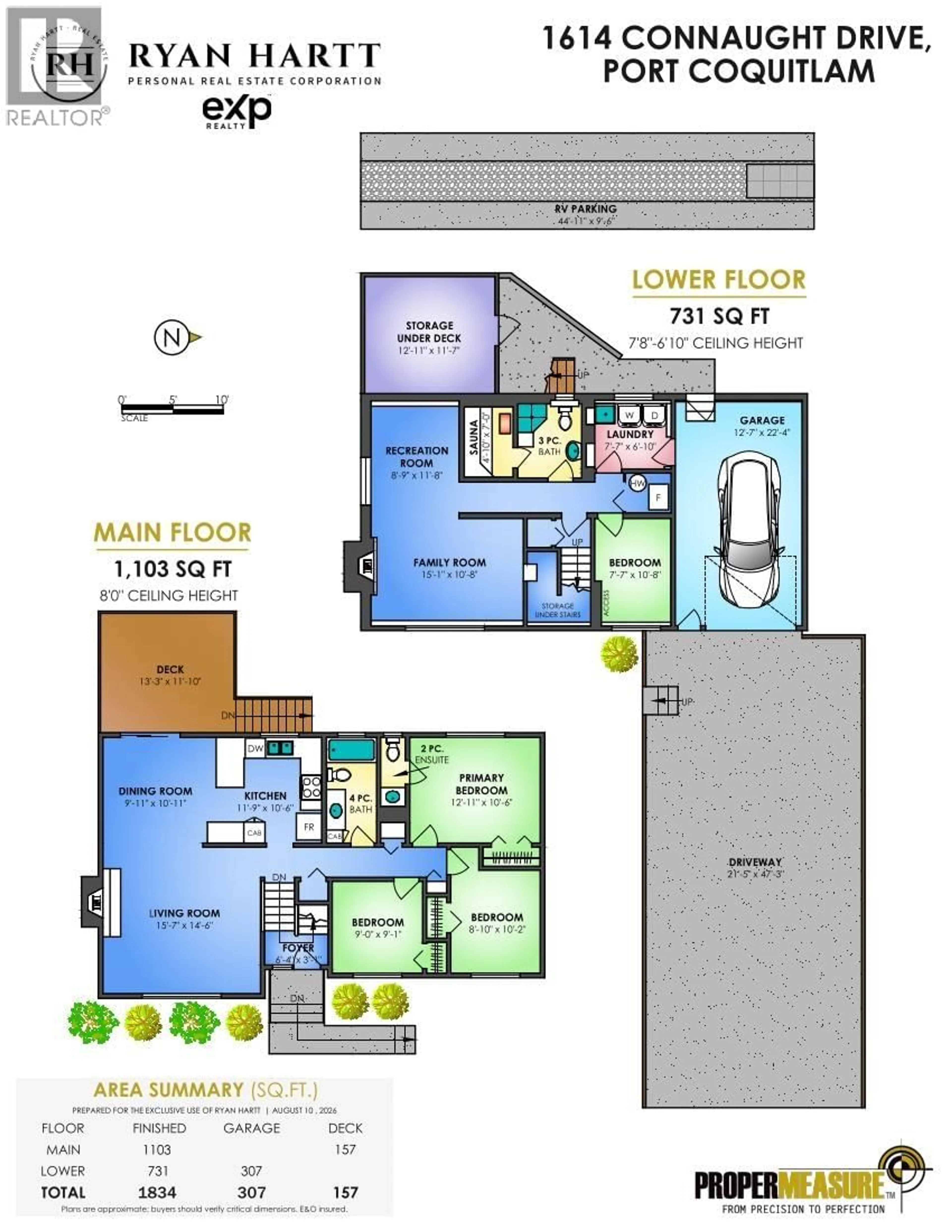 Floor plan for 1614 CONNAUGHT DRIVE, Port Coquitlam British Columbia V3C4G8