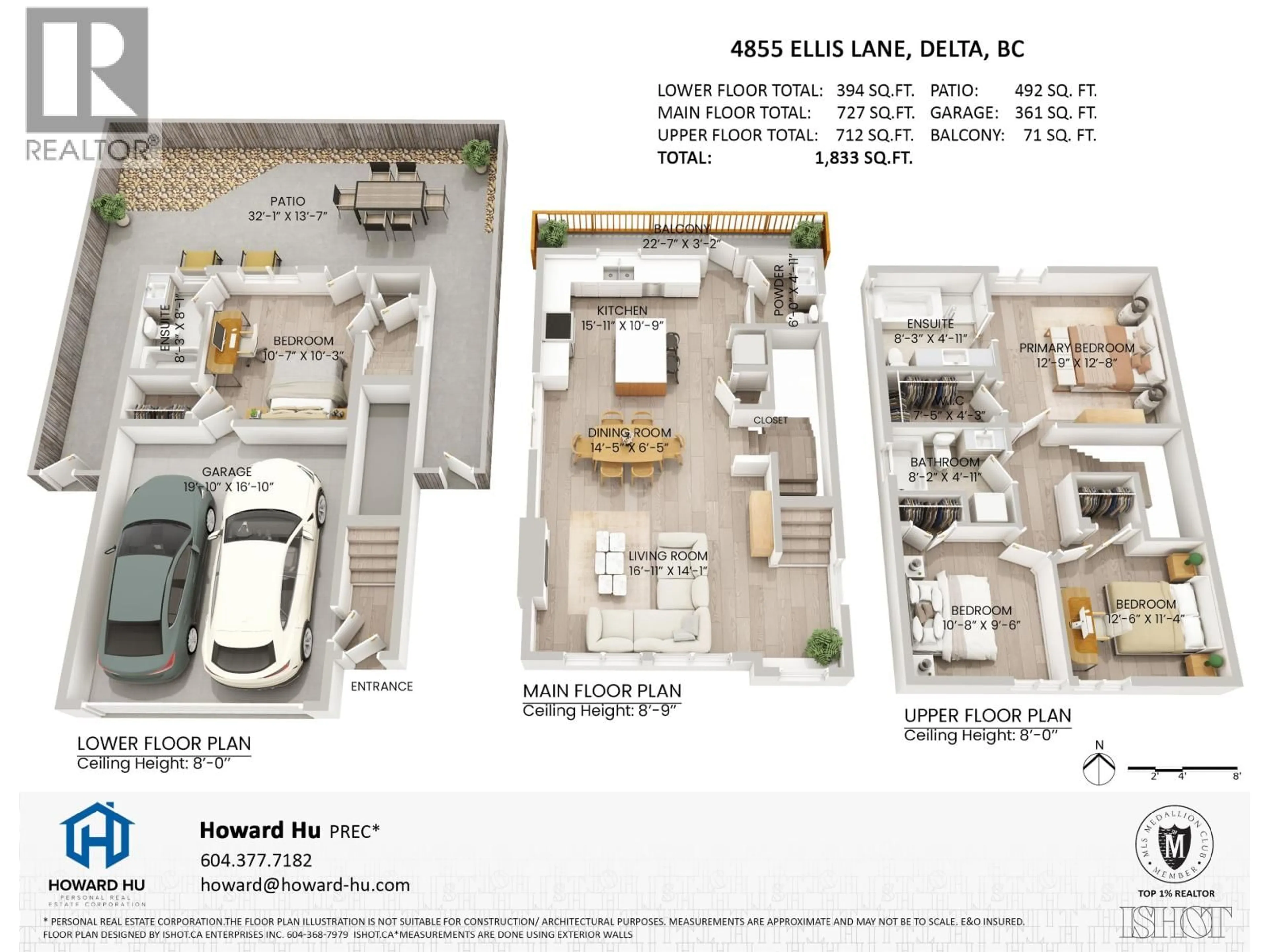 Floor plan for 4855 ELLIS LANE, Delta British Columbia V4K0C5