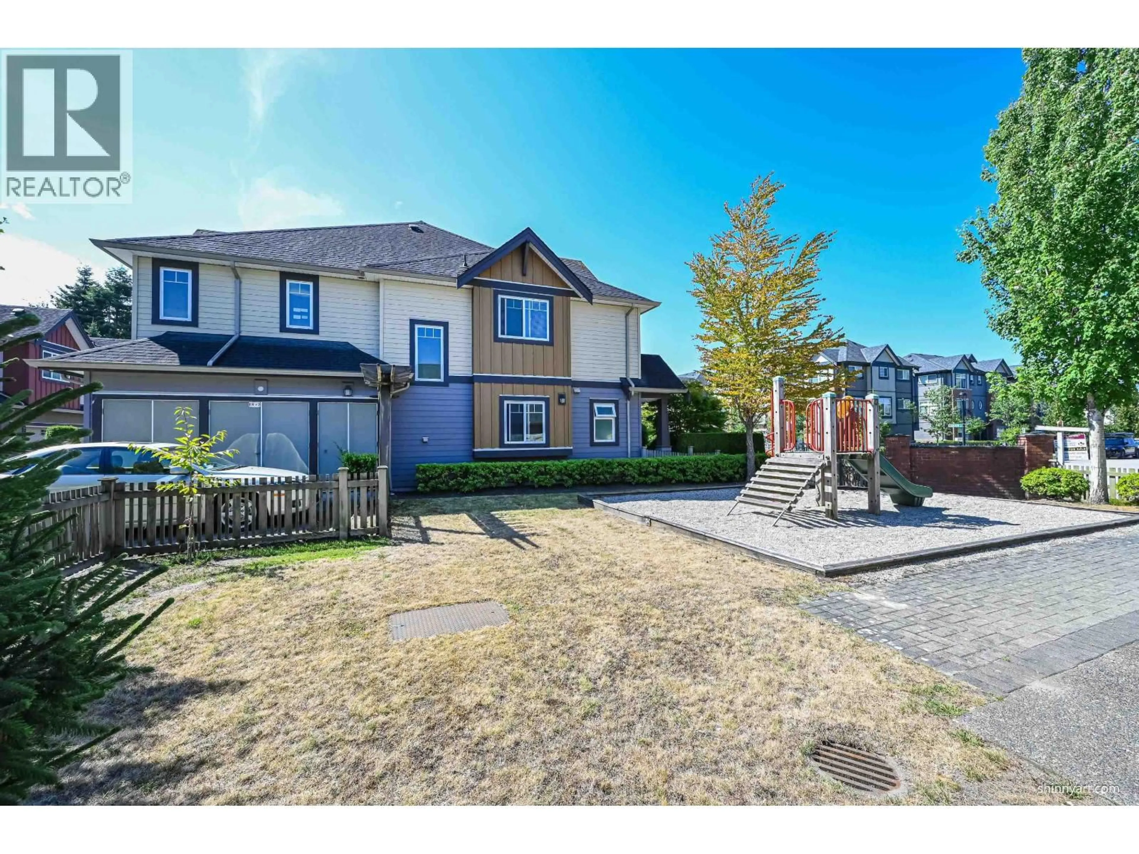 A pic from outside/outdoor area/front of a property/back of a property/a pic from drone, street for 27 - 9699 SILLS AVENUE, Richmond British Columbia V6Y0C8
