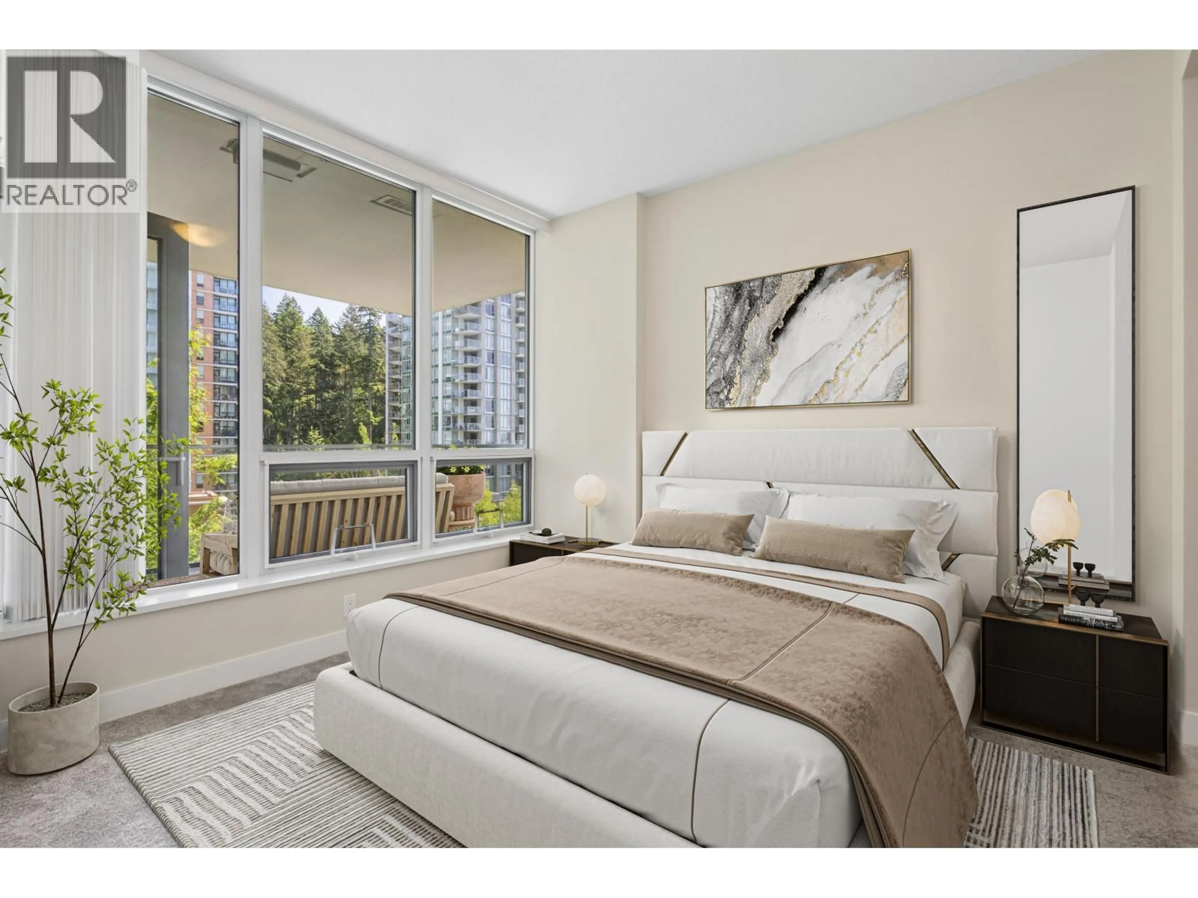 Bedroom with bed, unknown for 710 - 5728 BERTON AVENUE, Vancouver British Columbia V6S0E5