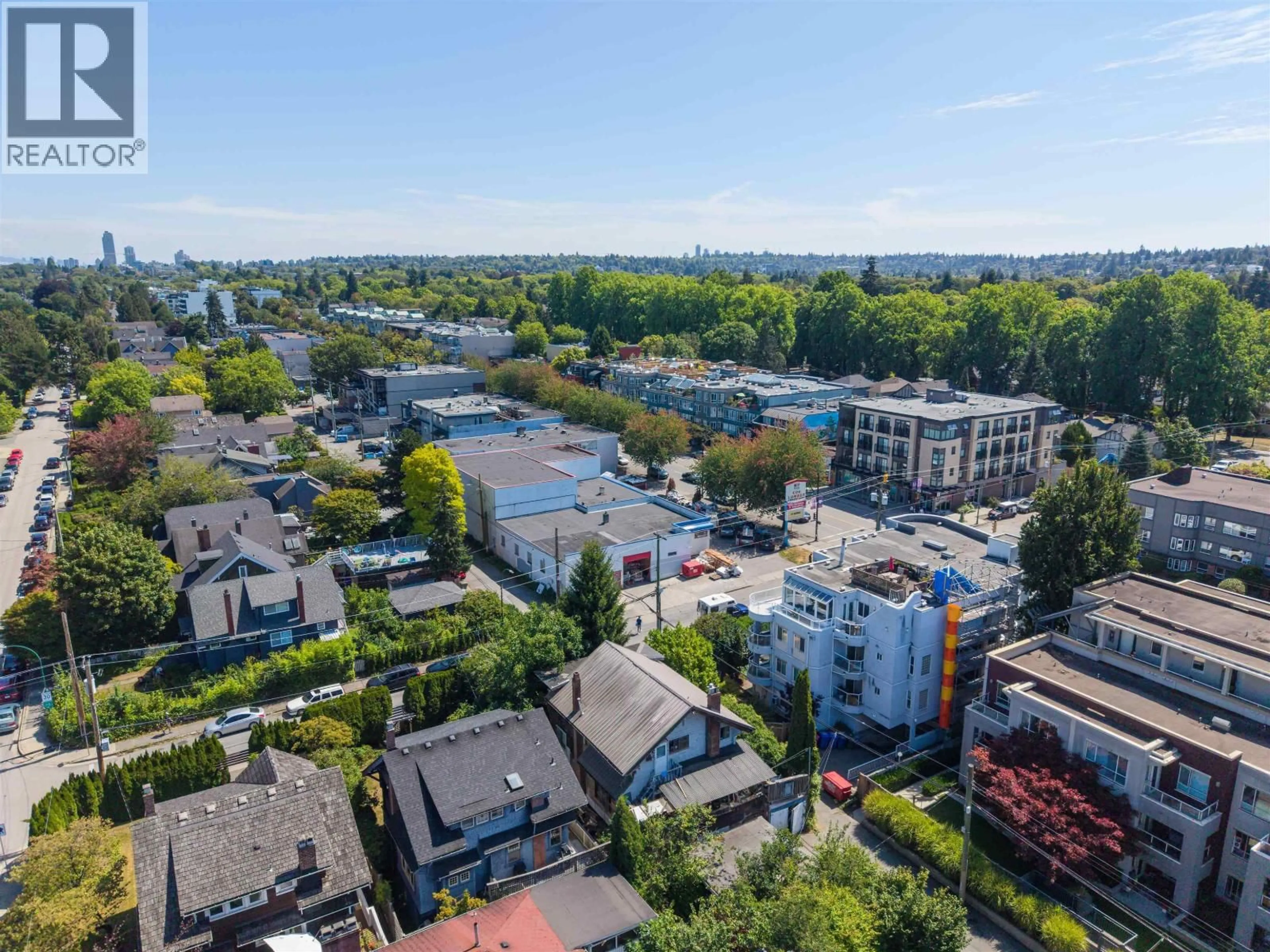 A pic from outside/outdoor area/front of a property/back of a property/a pic from drone, city buildings view from balcony for 2413 COLLINGWOOD STREET, Vancouver British Columbia V6R3L3