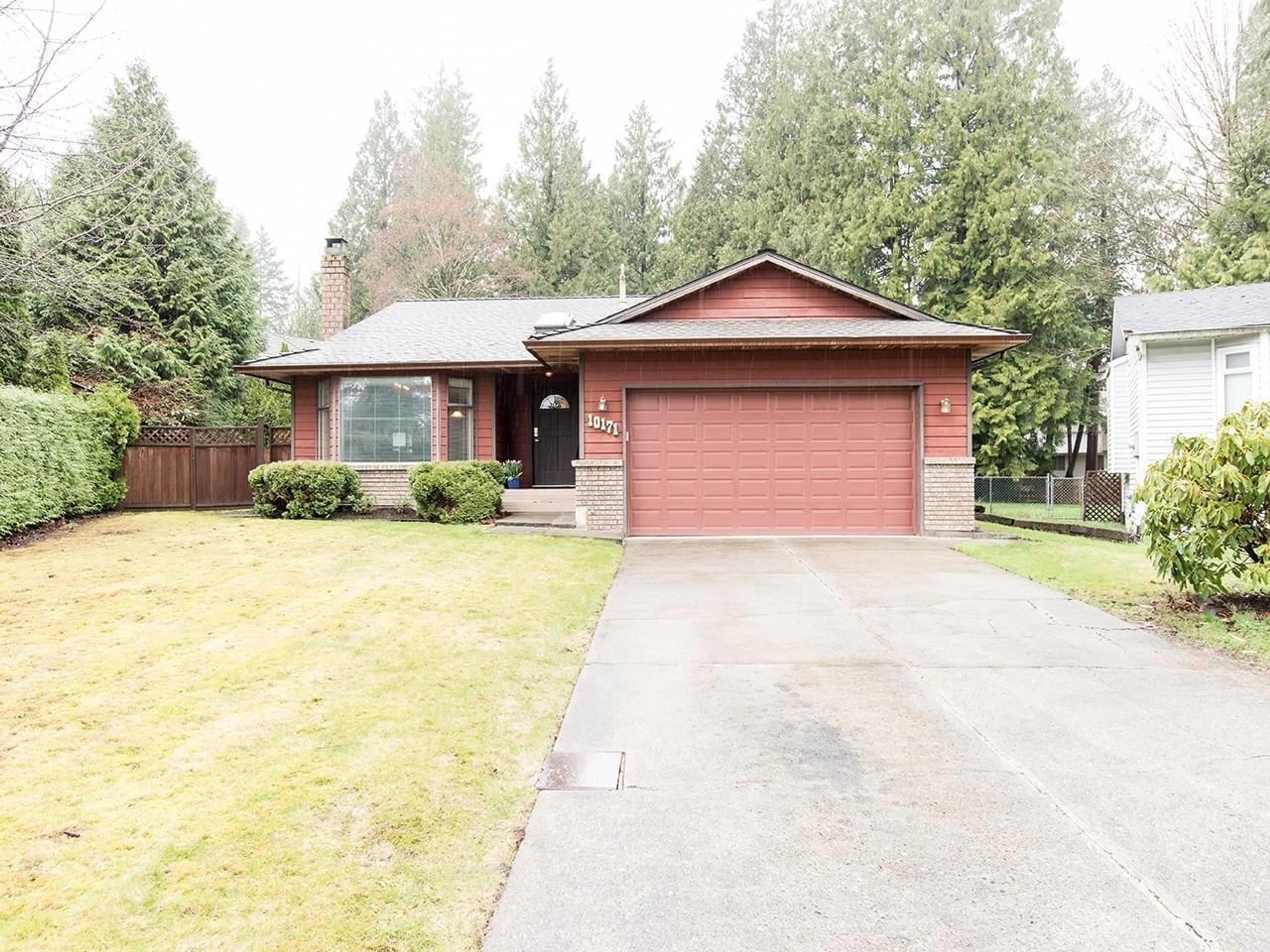 Home with vinyl exterior material, street for 10171 159A STREET, Surrey British Columbia V4N2N7