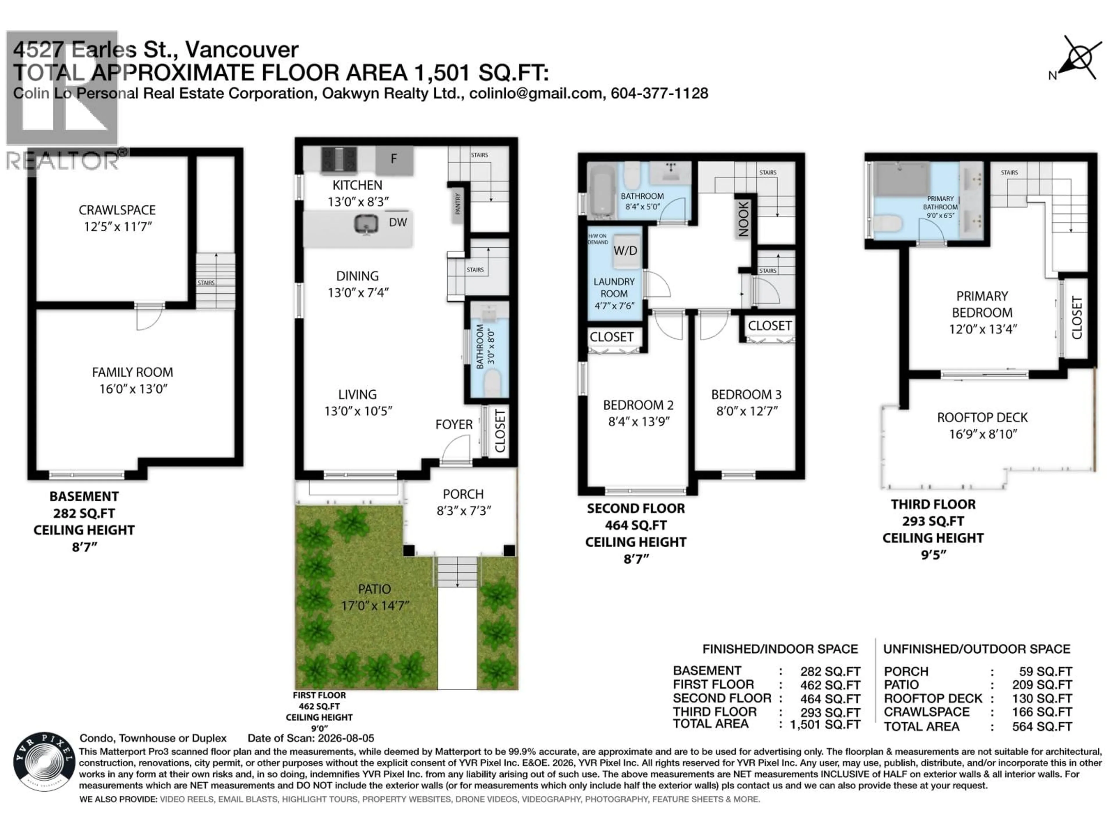 Floor plan for 4527 EARLES STREET, Vancouver British Columbia V5R3R1