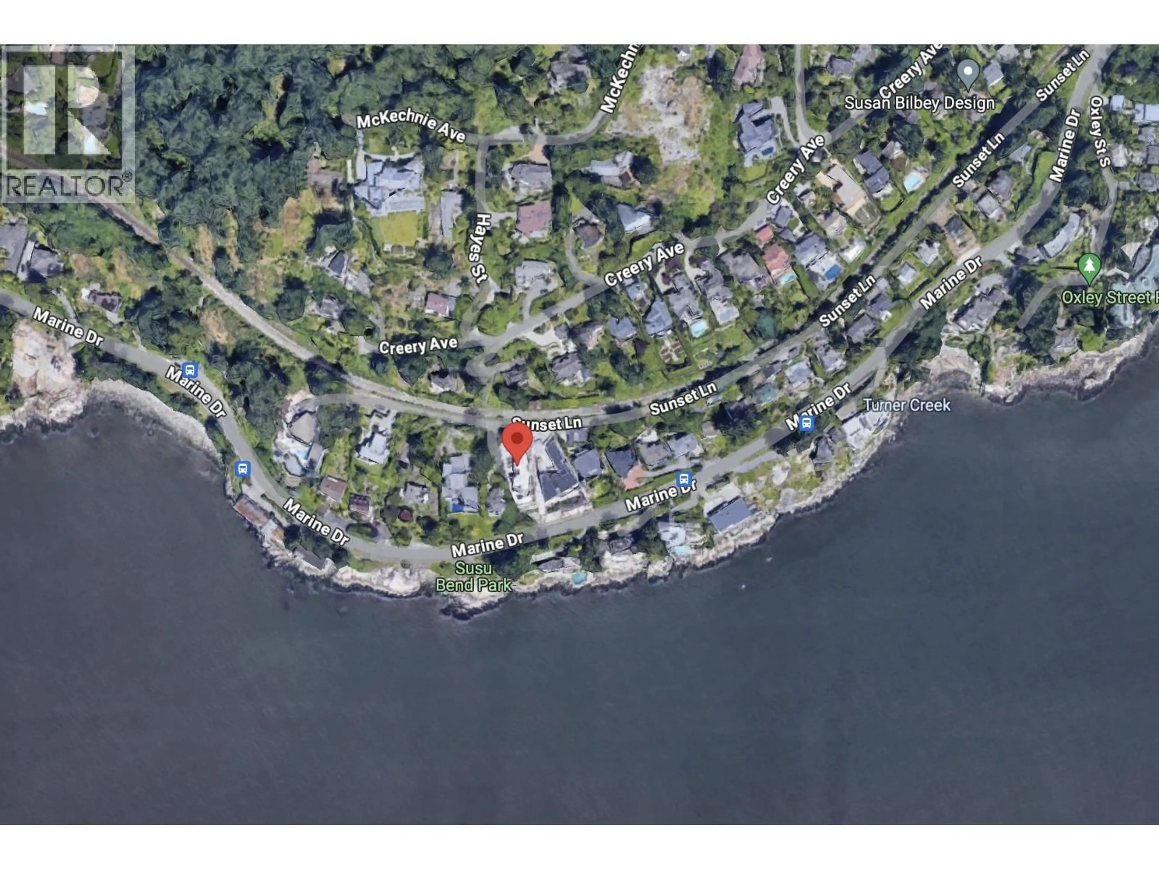 Picture of a map for 3699 SUNSET LANE, West Vancouver British Columbia V7V0A9