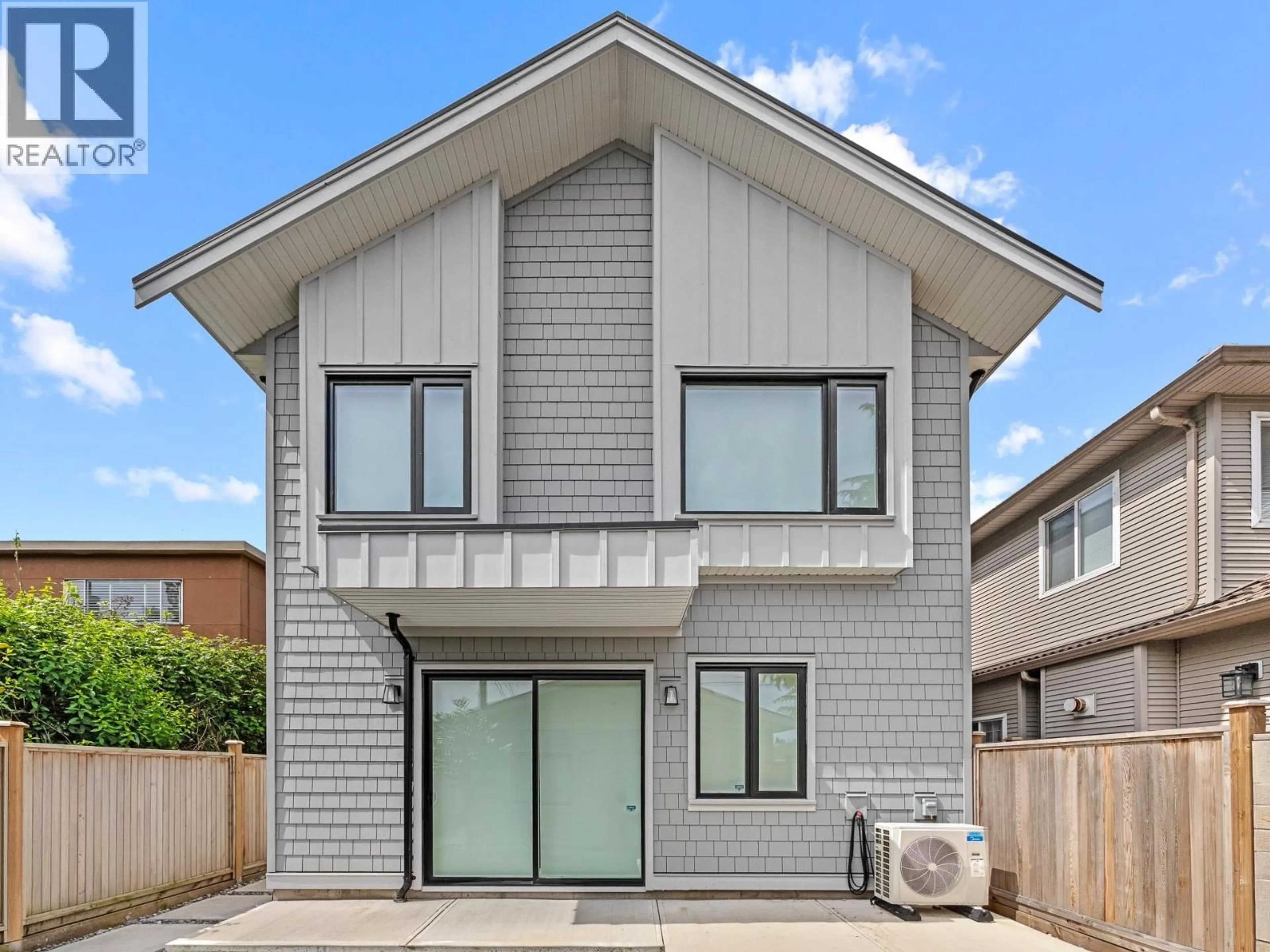 Home with vinyl exterior material, street for 2 - 8578 CARTIER STREET, Vancouver British Columbia V6P4T8