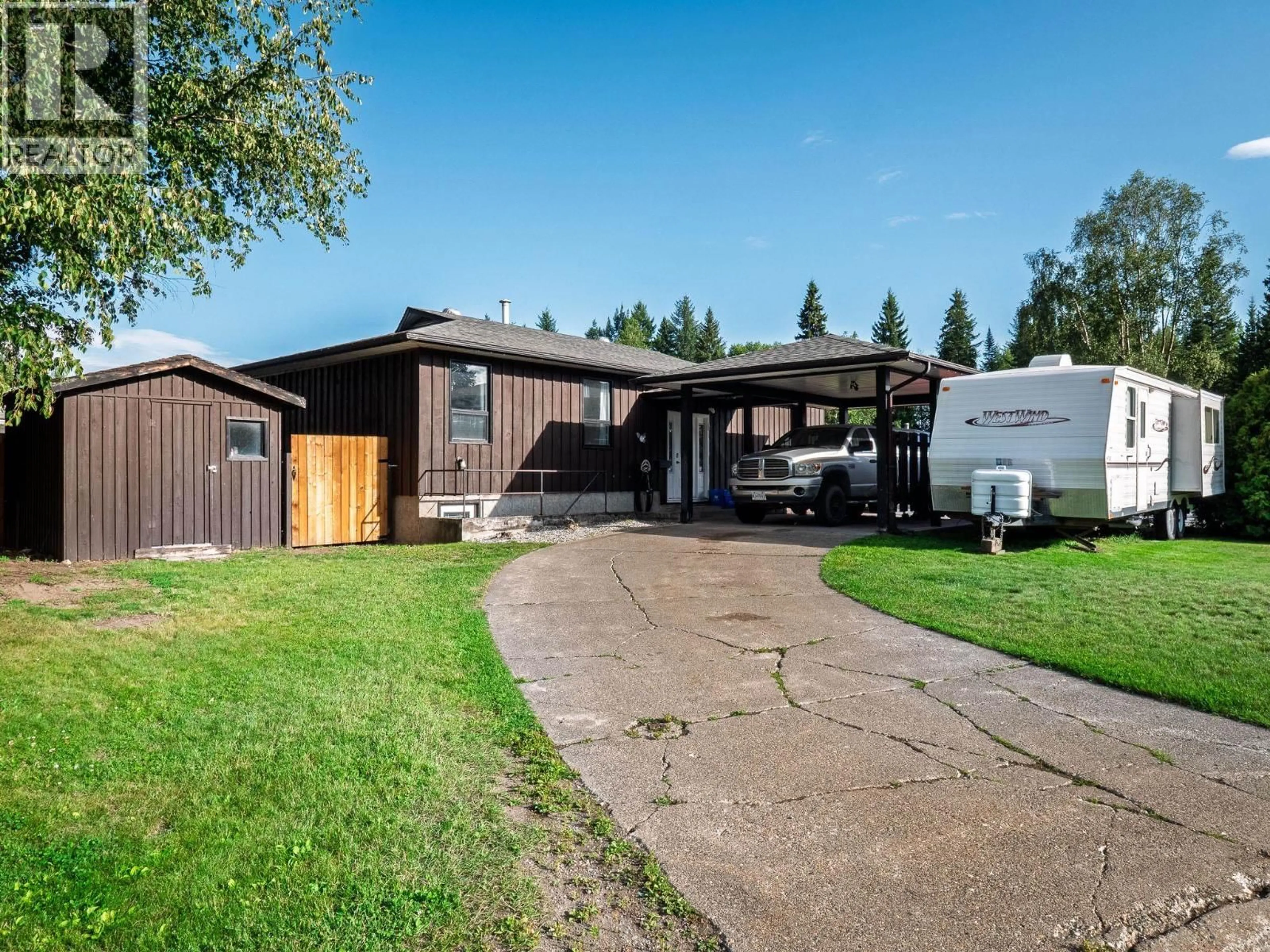 Home with vinyl exterior material, street for 7786 LANCASTER CRESCENT, Prince George British Columbia V2N3R6