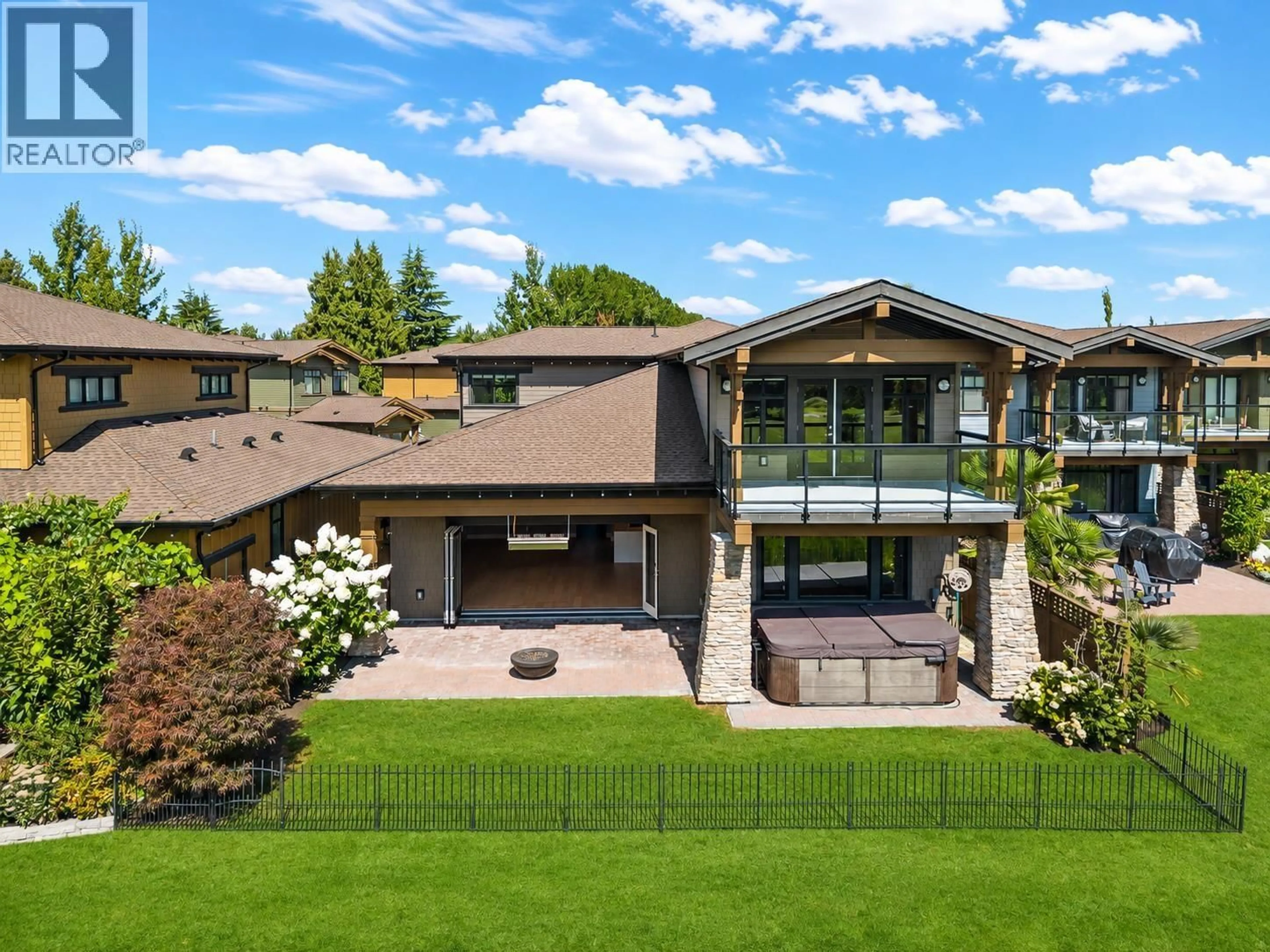 A pic from outside/outdoor area/front of a property/back of a property/a pic from drone, mountain view for 1508 CEDAR SPRINGS PLACE, Delta British Columbia V4M0A7