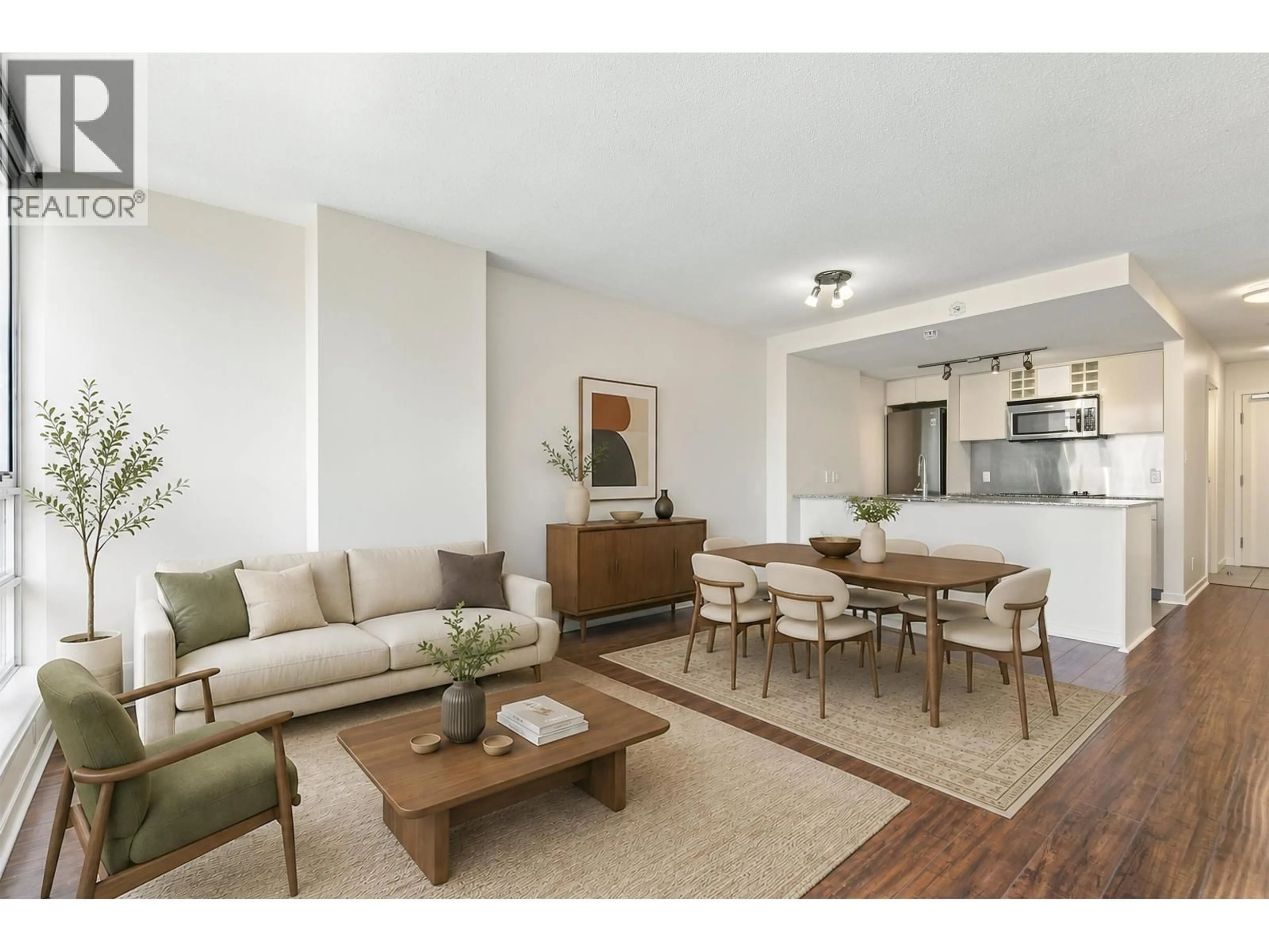 Living room with furniture, unknown for 1205 - 788 HAMILTON STREET, Vancouver British Columbia V6B0E9