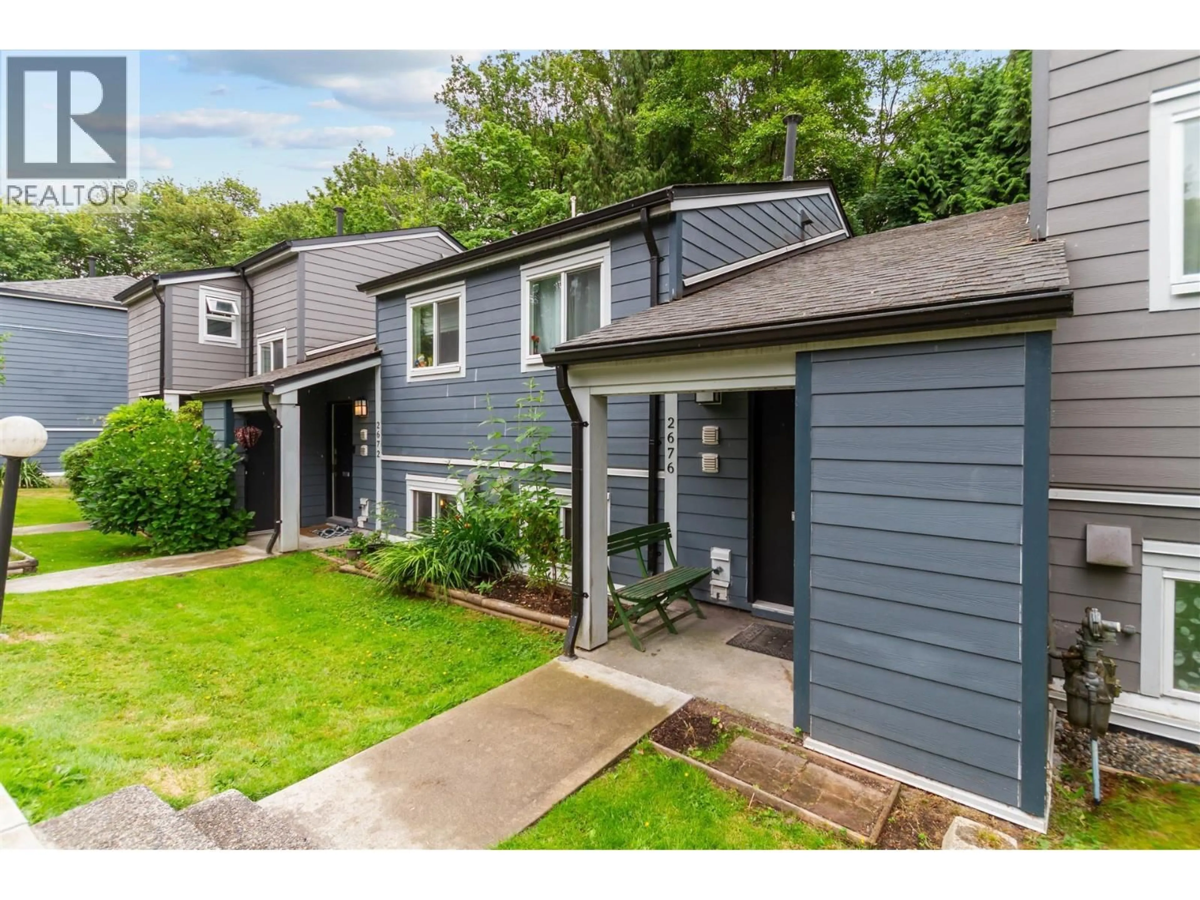 Home with vinyl exterior material, street for 2676 TRETHEWAY DRIVE, Burnaby British Columbia V5B4R8