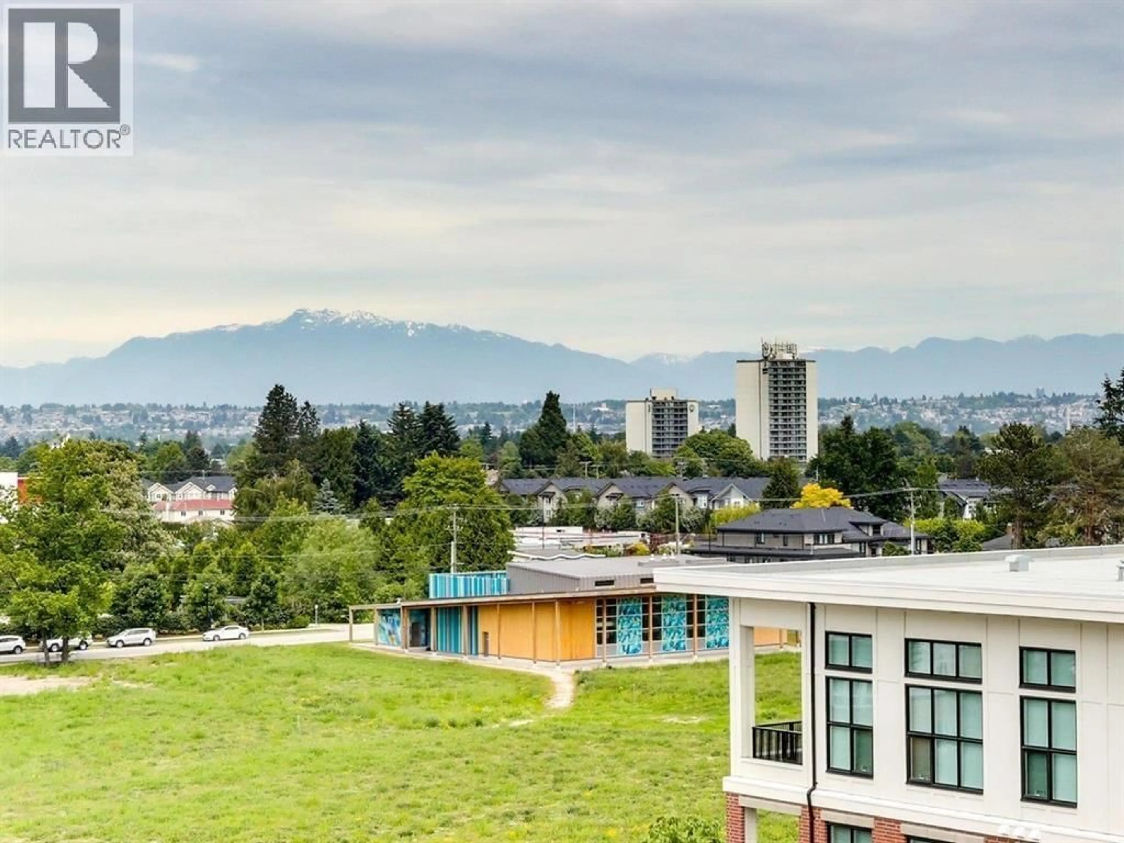 A pic from outside/outdoor area/front of a property/back of a property/a pic from drone, mountain view for 613 - 9388 TOMICKI AVENUE, Richmond British Columbia V6X0P1