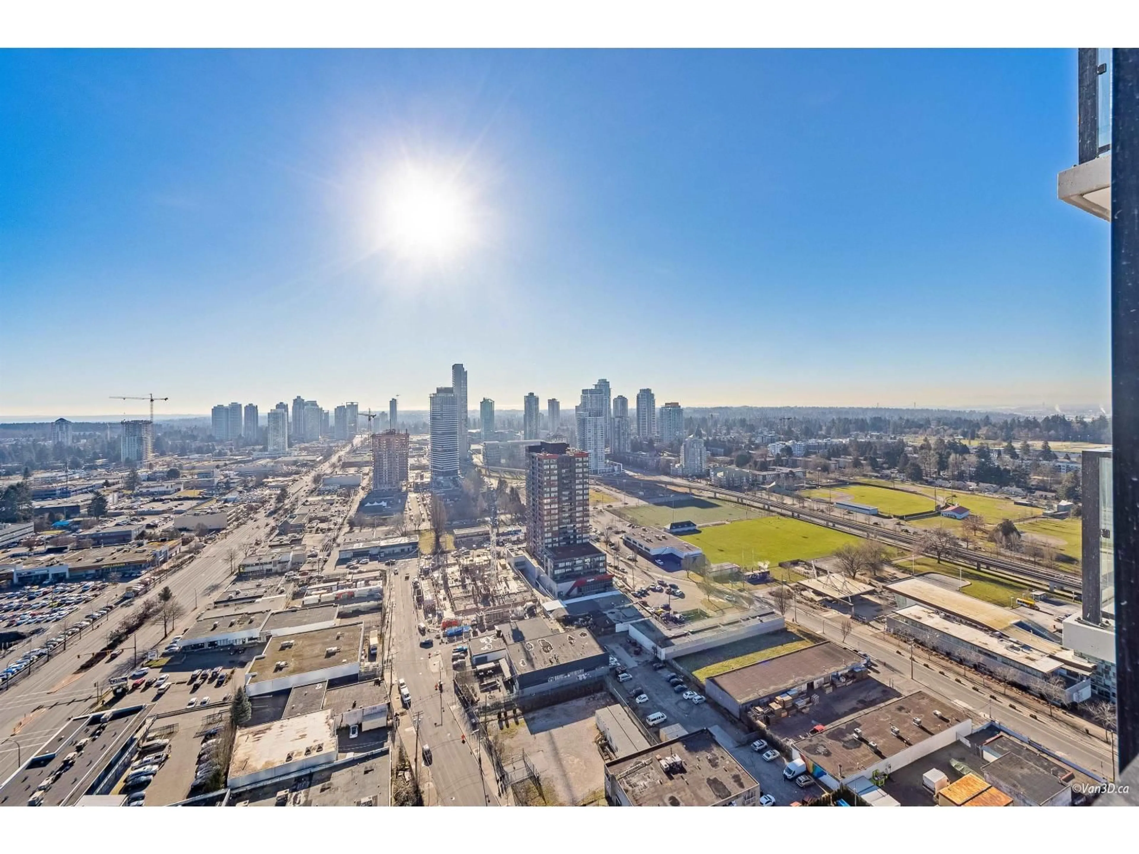 A pic from outside/outdoor area/front of a property/back of a property/a pic from drone, city buildings view from balcony for 2805 - 10750 135A STREET, Surrey British Columbia V3T0V4