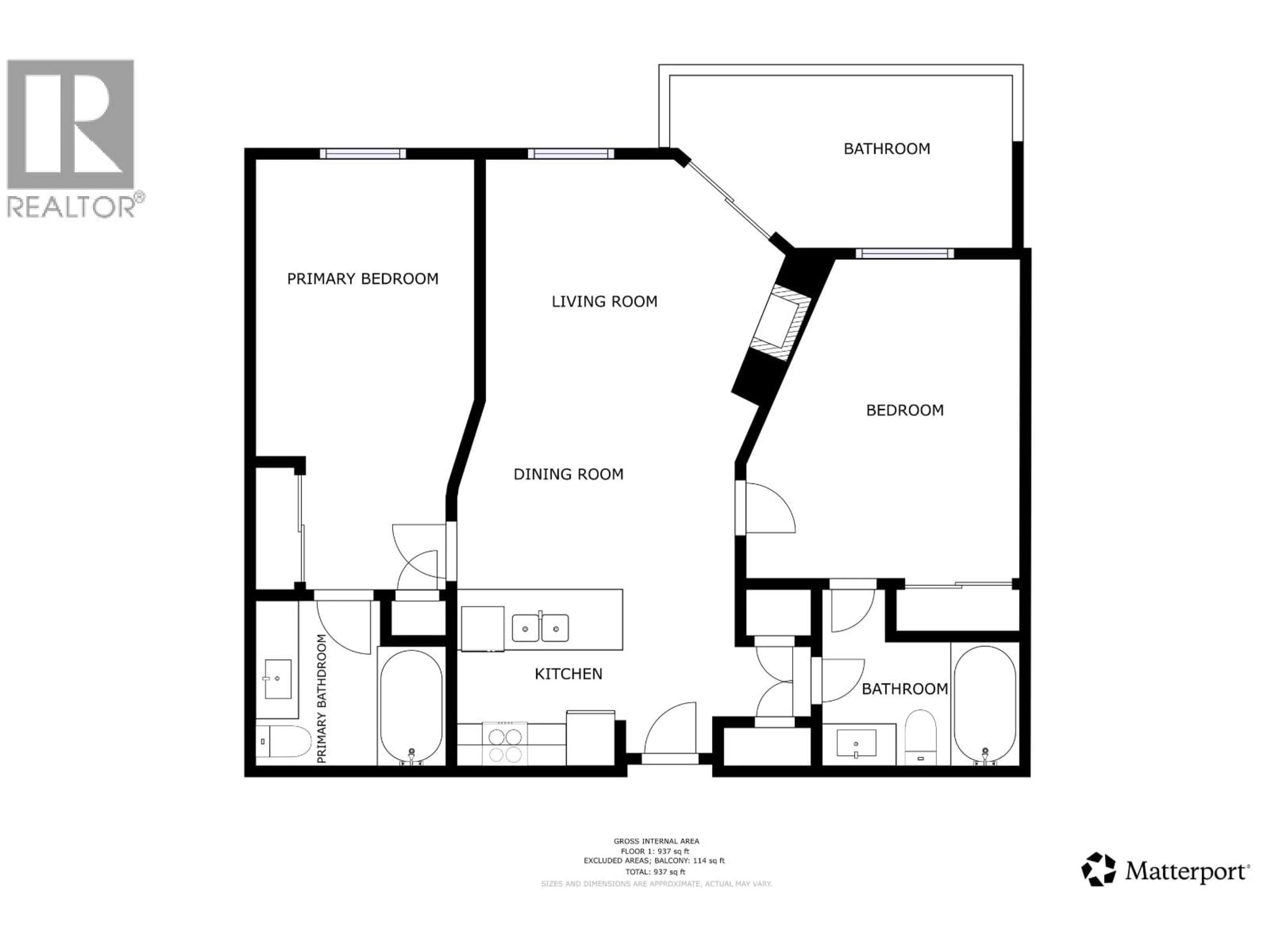 Floor plan for 403D - 2036 LONDON LANE, Whistler British Columbia V8E0N7