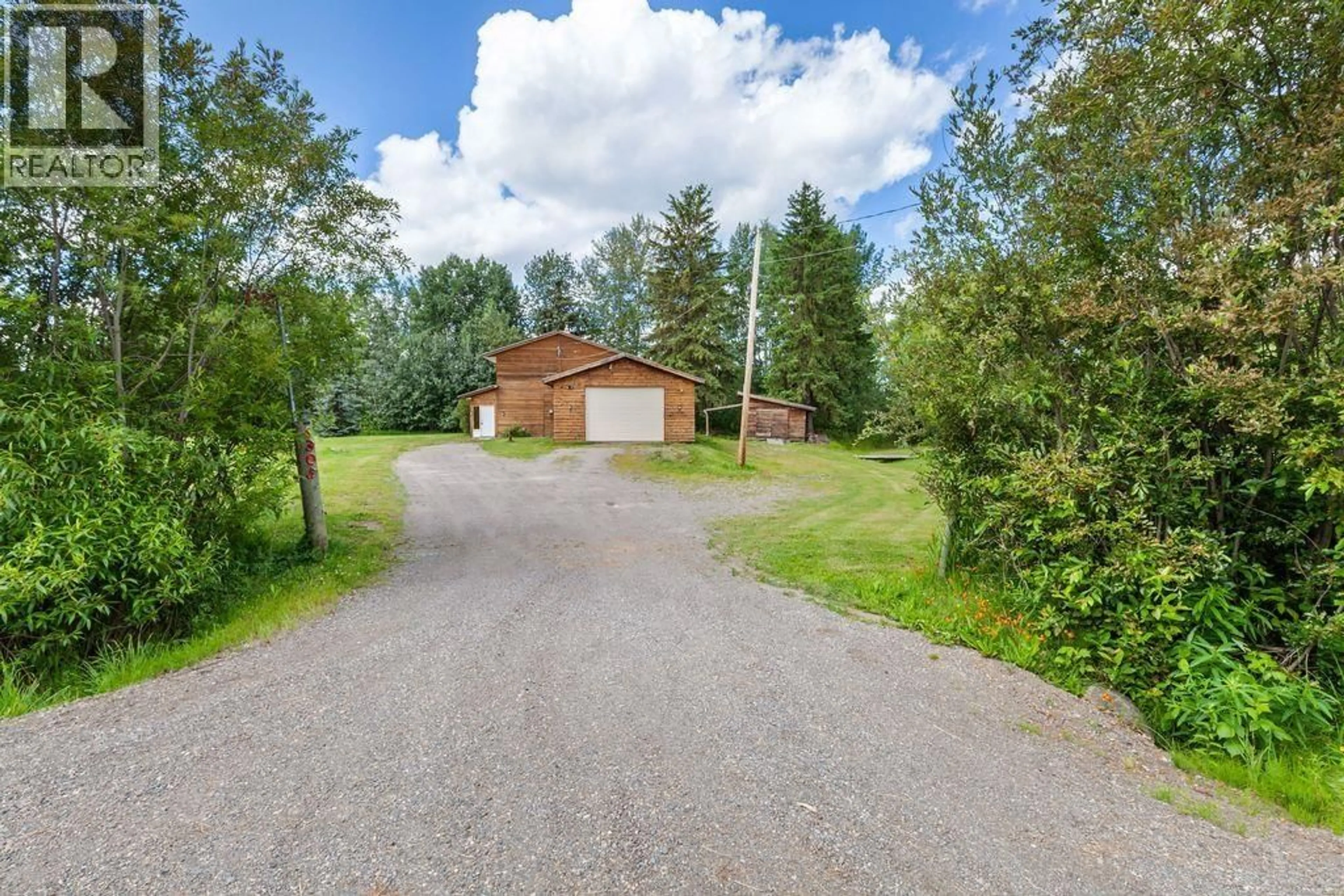 A pic from outside/outdoor area/front of a property/back of a property/a pic from drone, unknown for 4305 REID LAKE ROAD, Prince George British Columbia V2K5N8