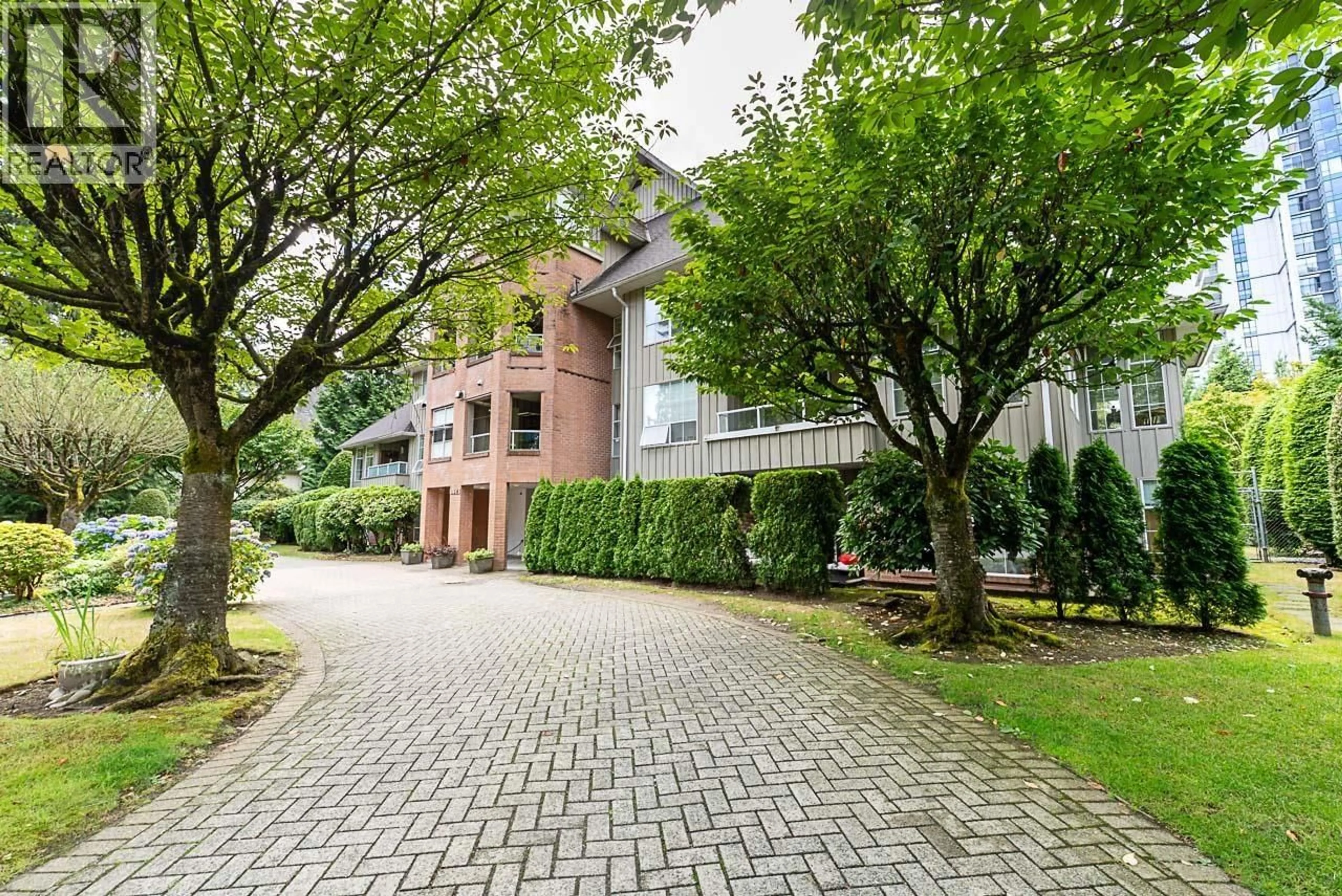 Home with brick exterior material, street for 206 - 1154 WESTWOOD STREET, Coquitlam British Columbia V3B7J1