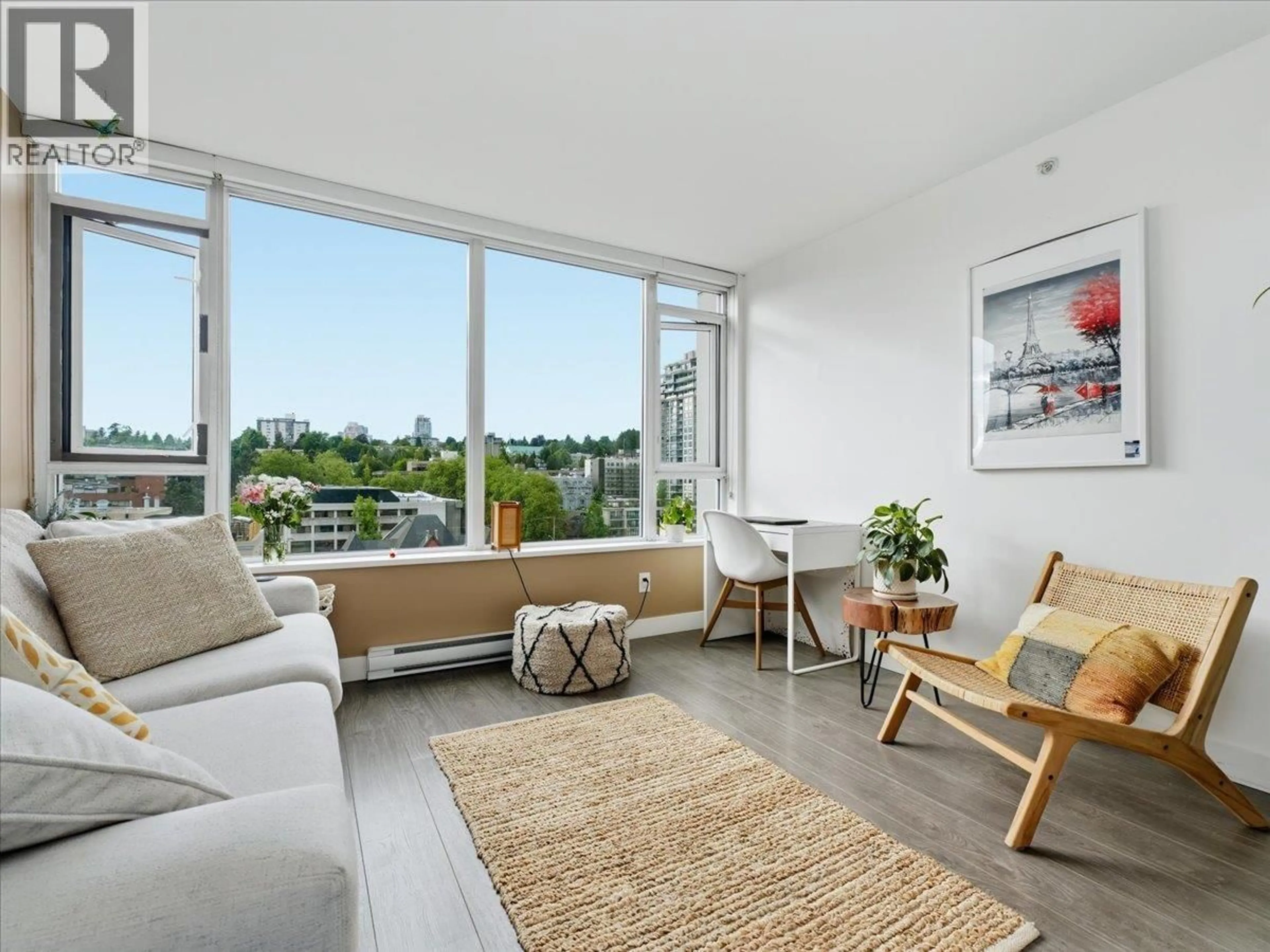 Living room with furniture, unknown for 1504 - 668 COLUMBIA STREET, New Westminster British Columbia V3M1A9