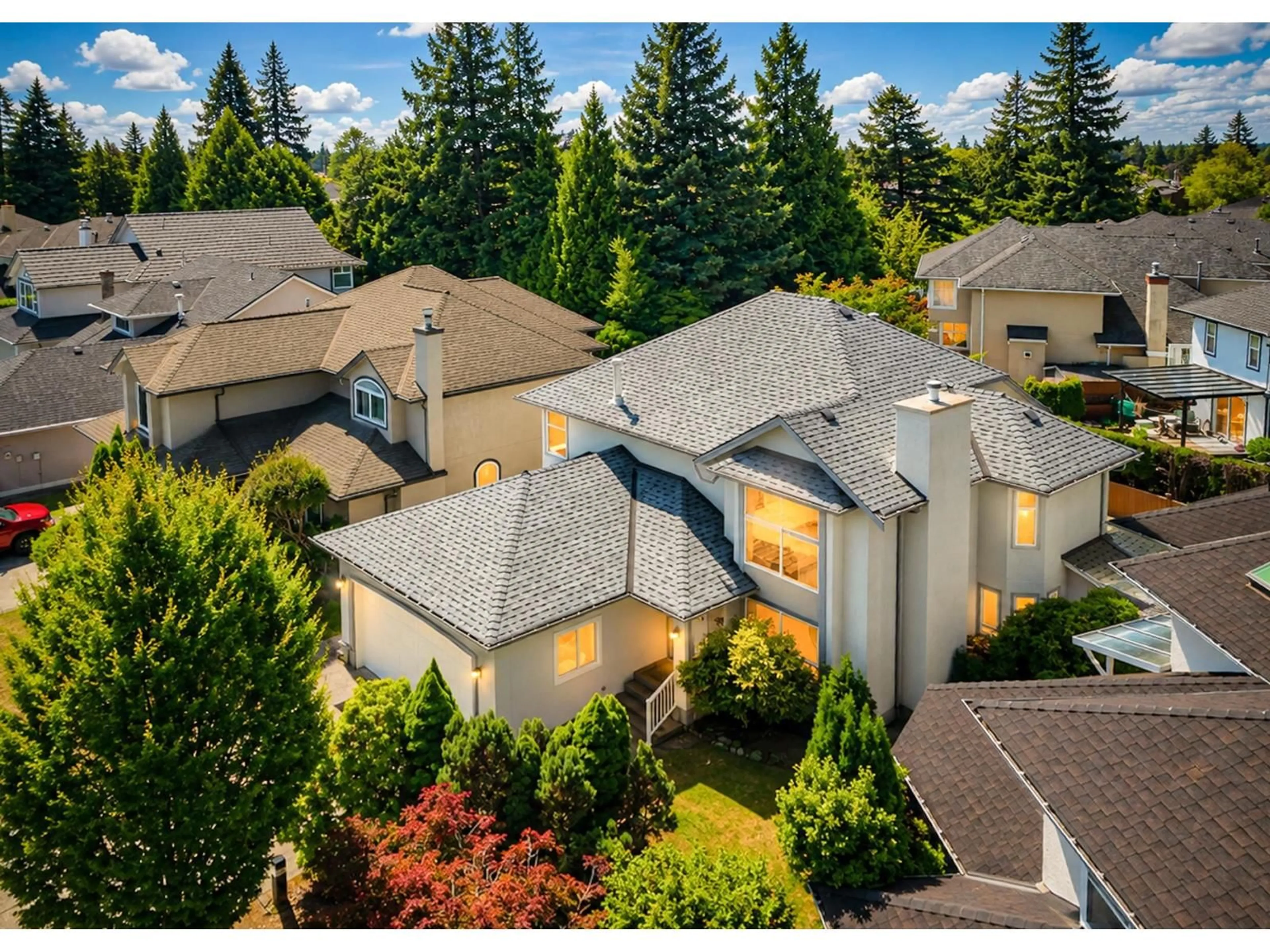 A pic from outside/outdoor area/front of a property/back of a property/a pic from drone, street for 16042 108A AVENUE, Surrey British Columbia V4N1P1