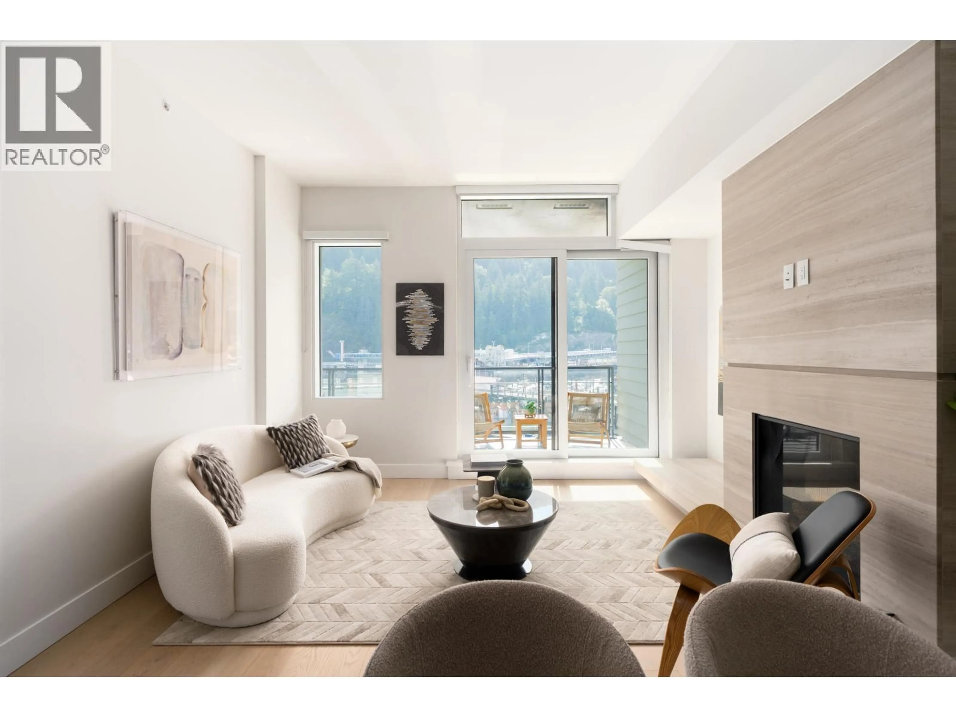 Living room with furniture, unknown for 305 - 6707 NELSON AVENUE, West Vancouver British Columbia V7W2B2