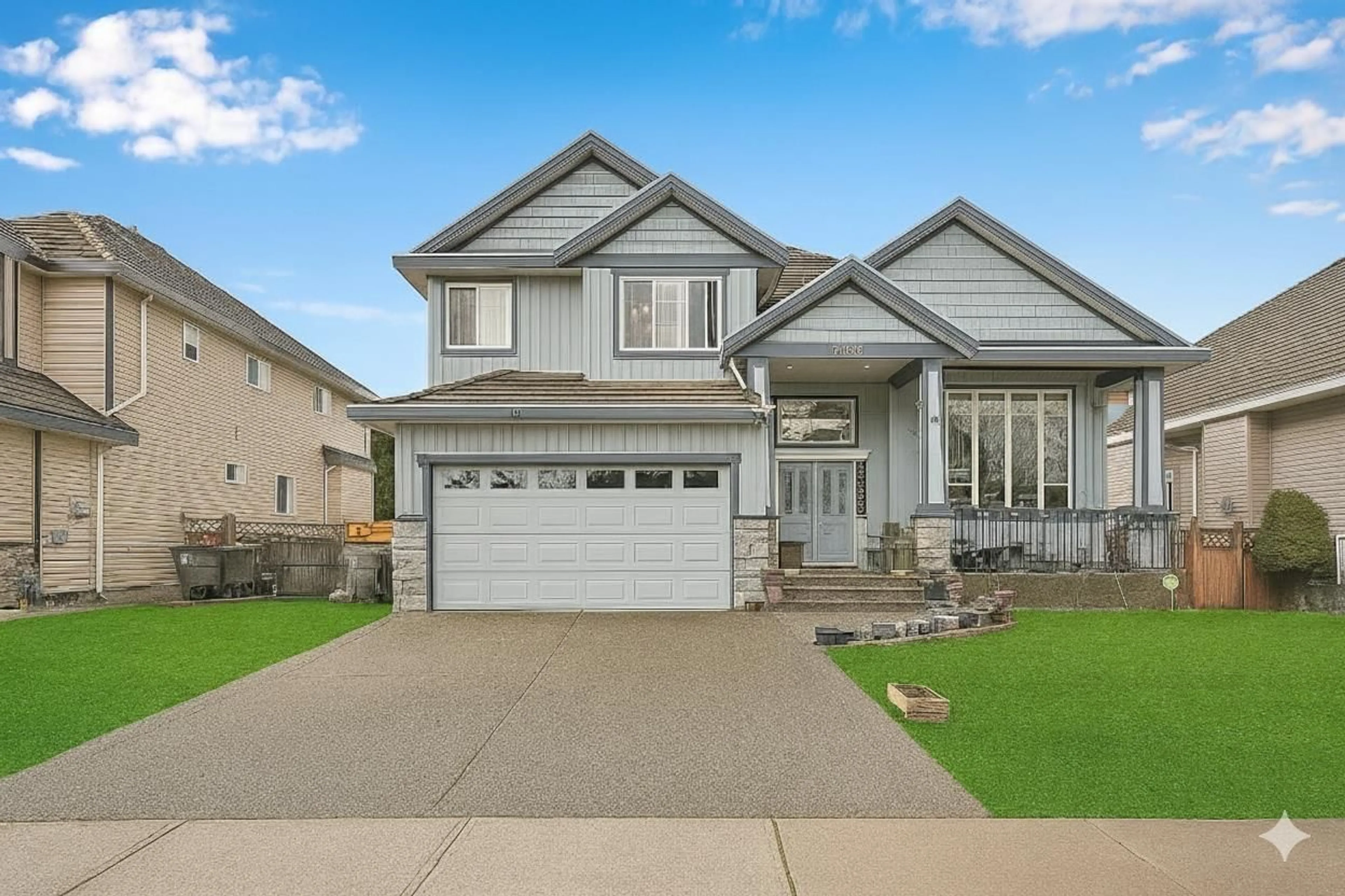 Home with vinyl exterior material, street for 7869 147A STREET, Surrey British Columbia V3S2T8