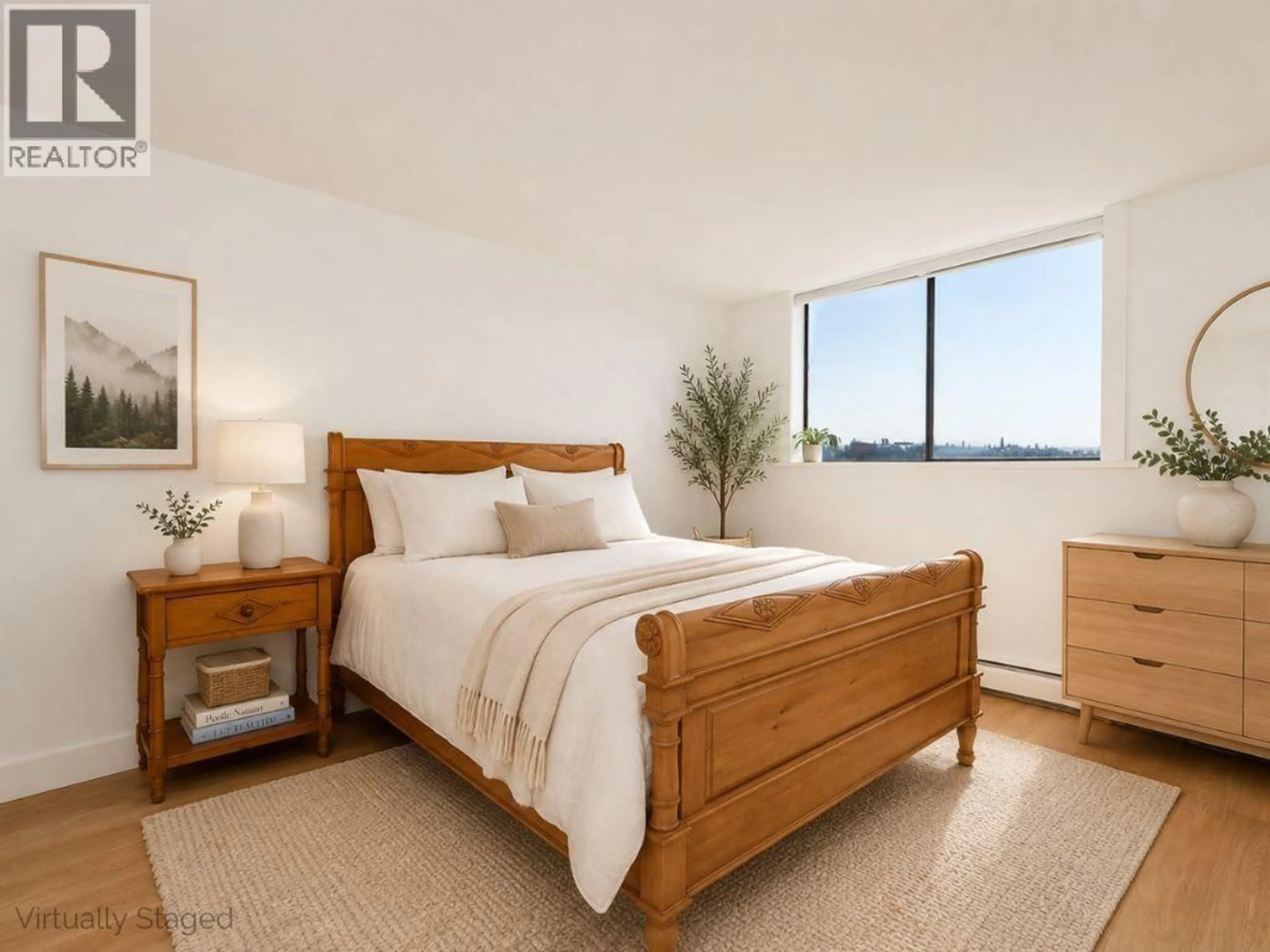 Bedroom with bed, unknown for 1104 - 114 KEITH ROAD, North Vancouver British Columbia V7M3C9
