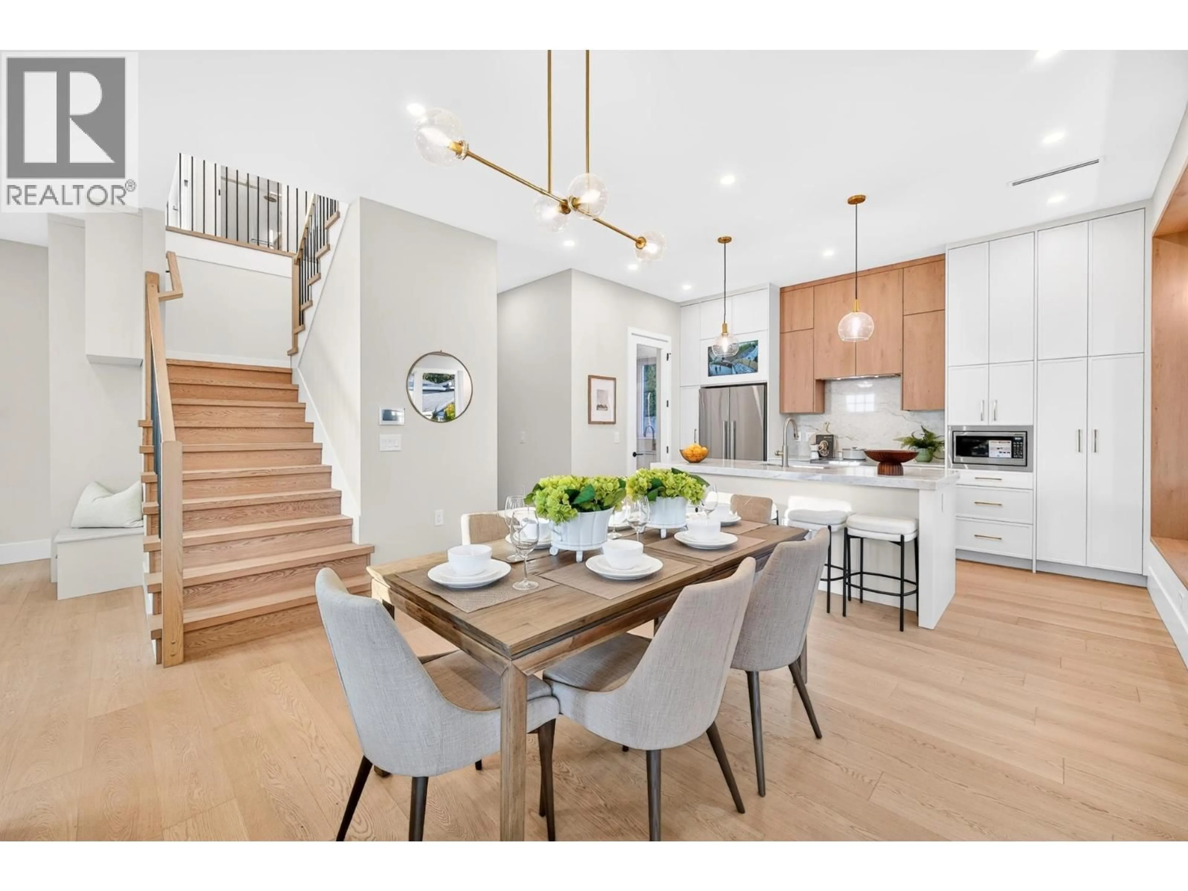 Open concept kitchen, wood/laminate floor for 1 - 7571 PETTS ROAD, Richmond British Columbia V7A1J9