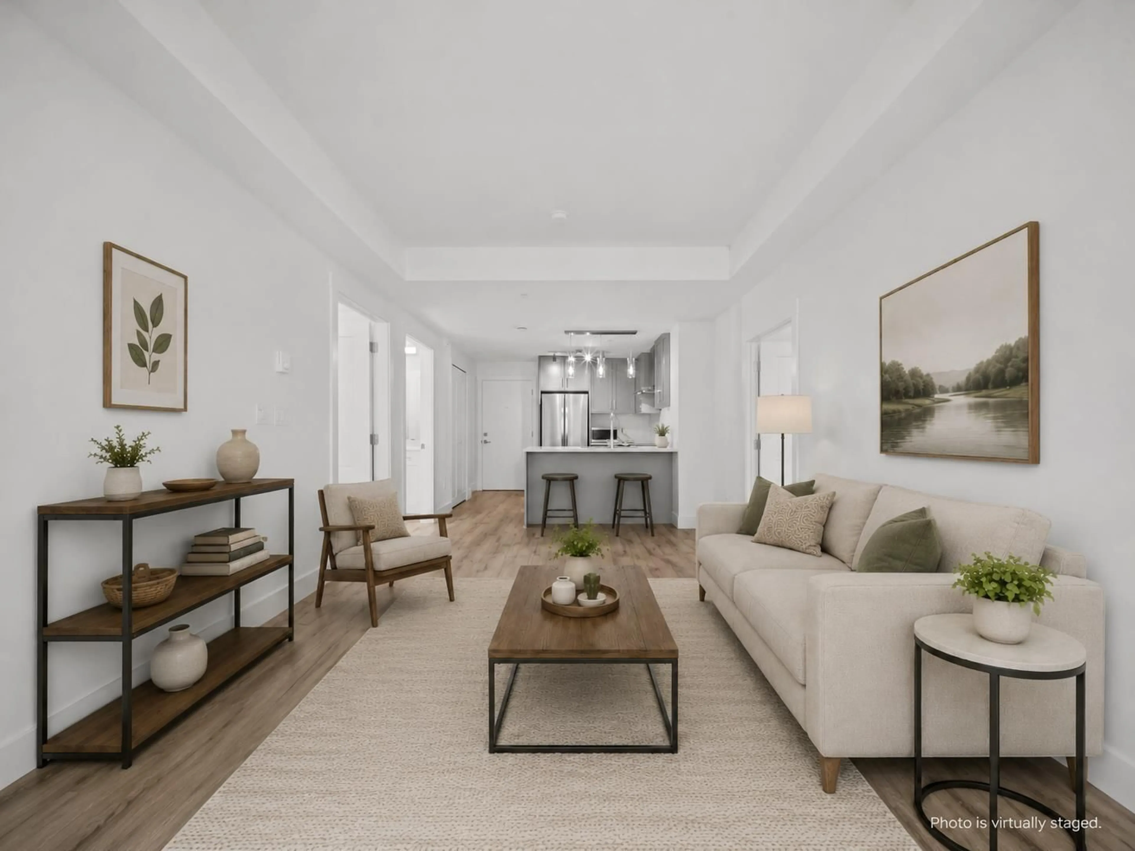 Living room with furniture, unknown for 306 - 6338 KING GEORGE BOULEVARD, Surrey British Columbia V3X1E9