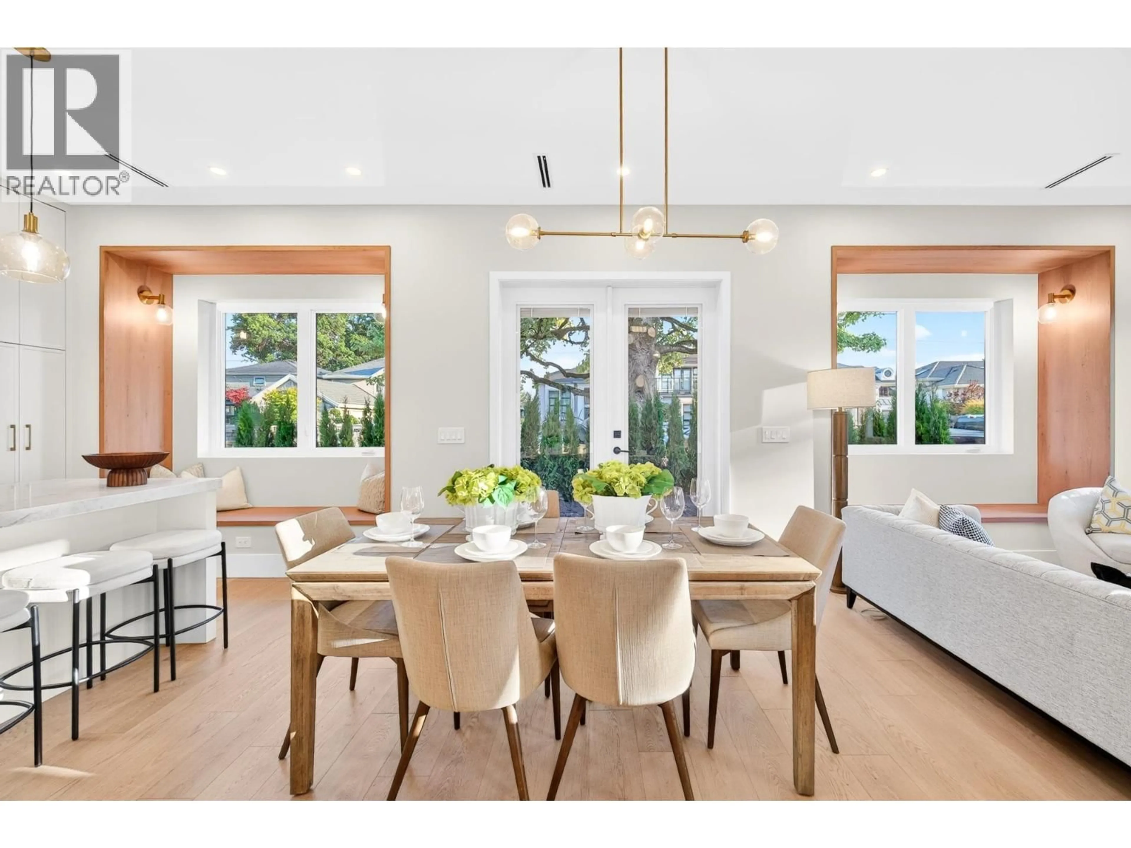 Open concept kitchen, wood/laminate floor for 2 - 7571 PETTS ROAD, Richmond British Columbia V7A1J9
