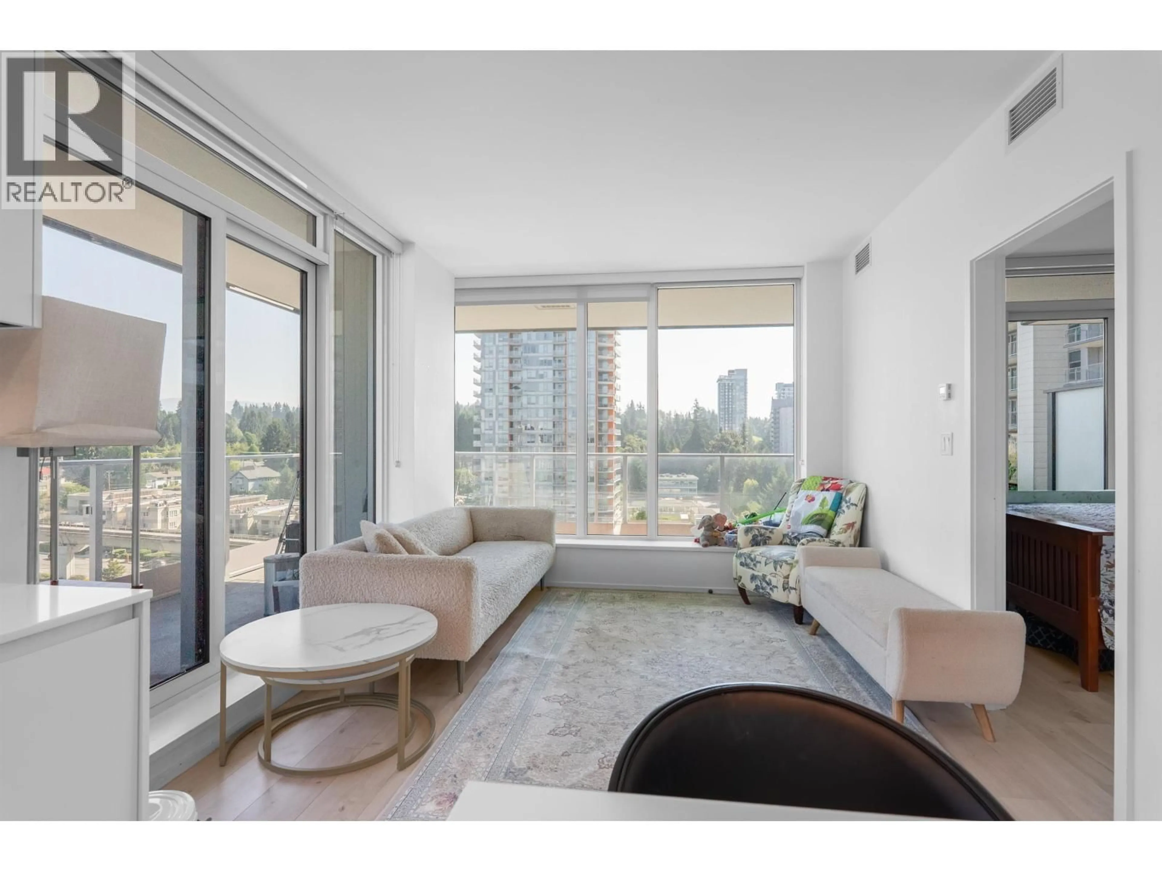 Living room with furniture, unknown for 1101 - 3809 EVERGREEN PLACE, Burnaby British Columbia V3J0M1