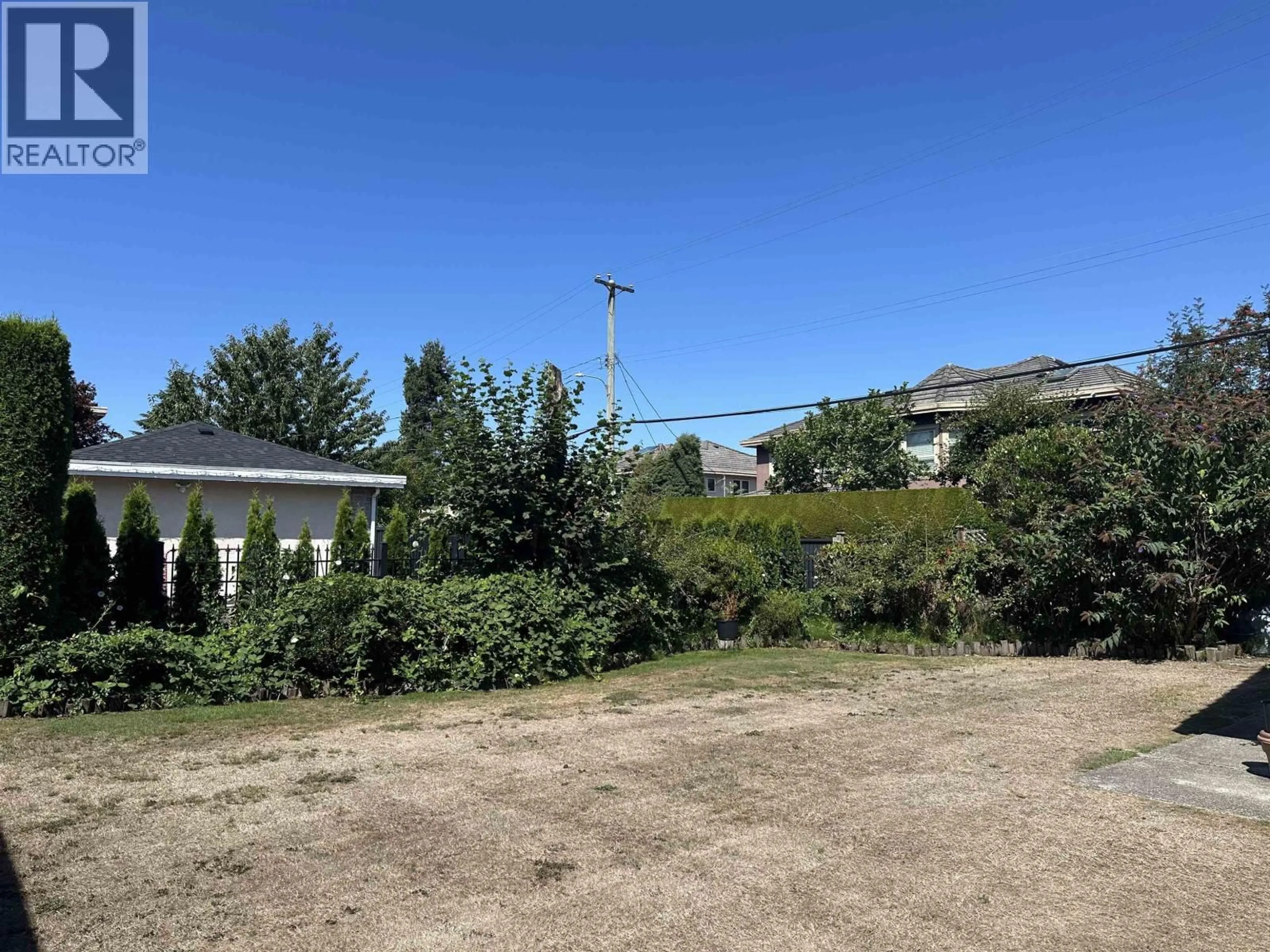 A pic from outside/outdoor area/front of a property/back of a property/a pic from drone, mountain view for 7571 REEDER ROAD, Richmond British Columbia V7A1C4