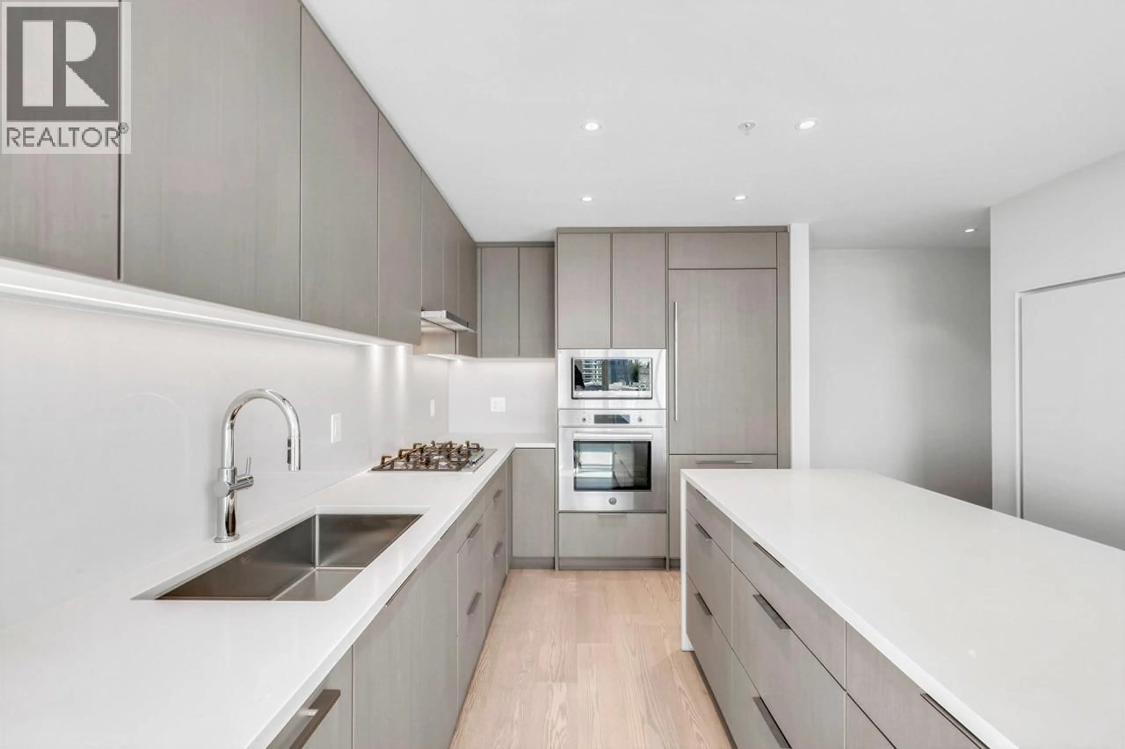 Contemporary kitchen, unknown for 802 - 6138 BIRNEY AVENUE, Vancouver British Columbia V6T1W5