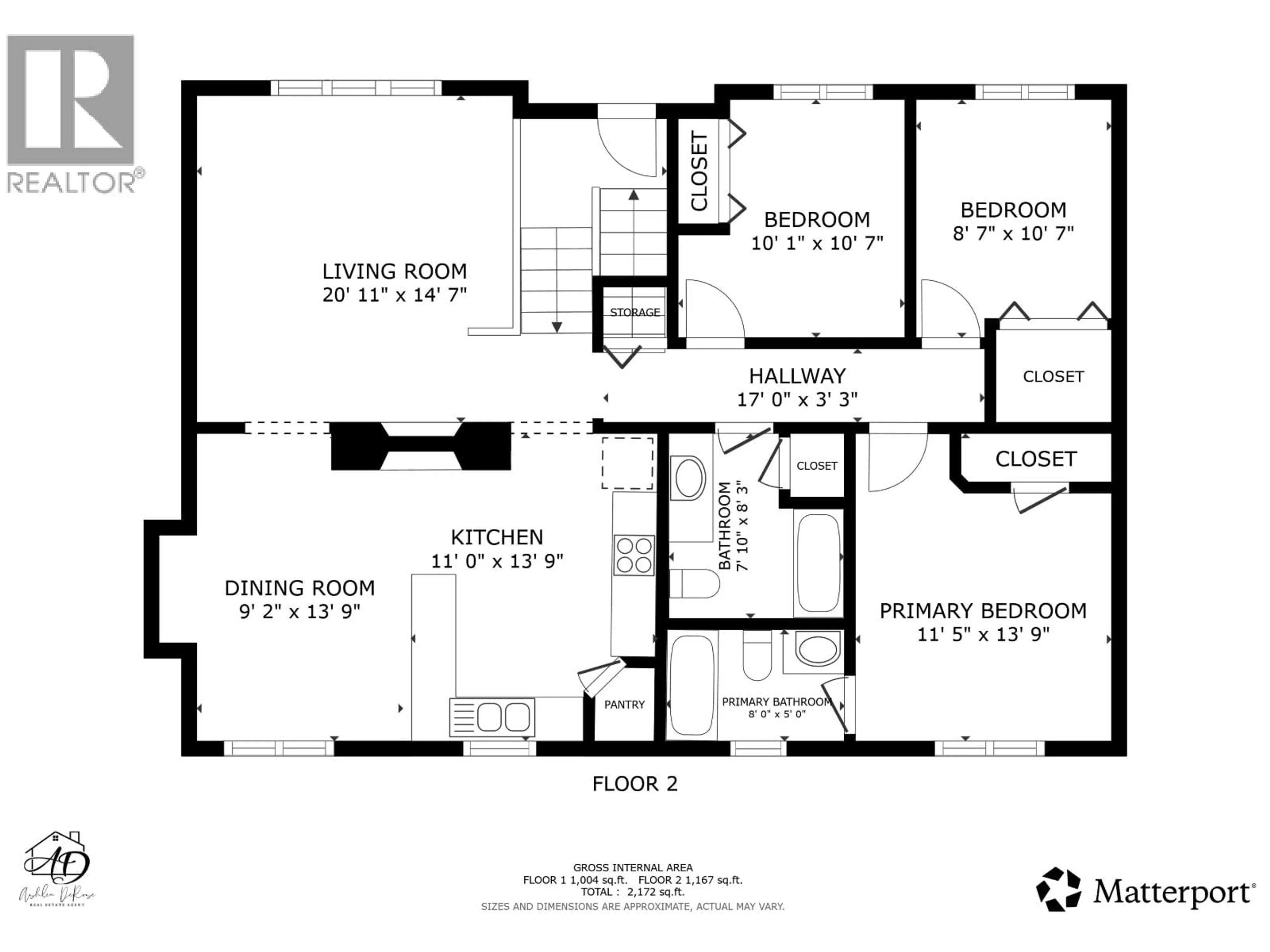 Floor plan for 8604 90 STREET, Fort St. John British Columbia V1J6S9