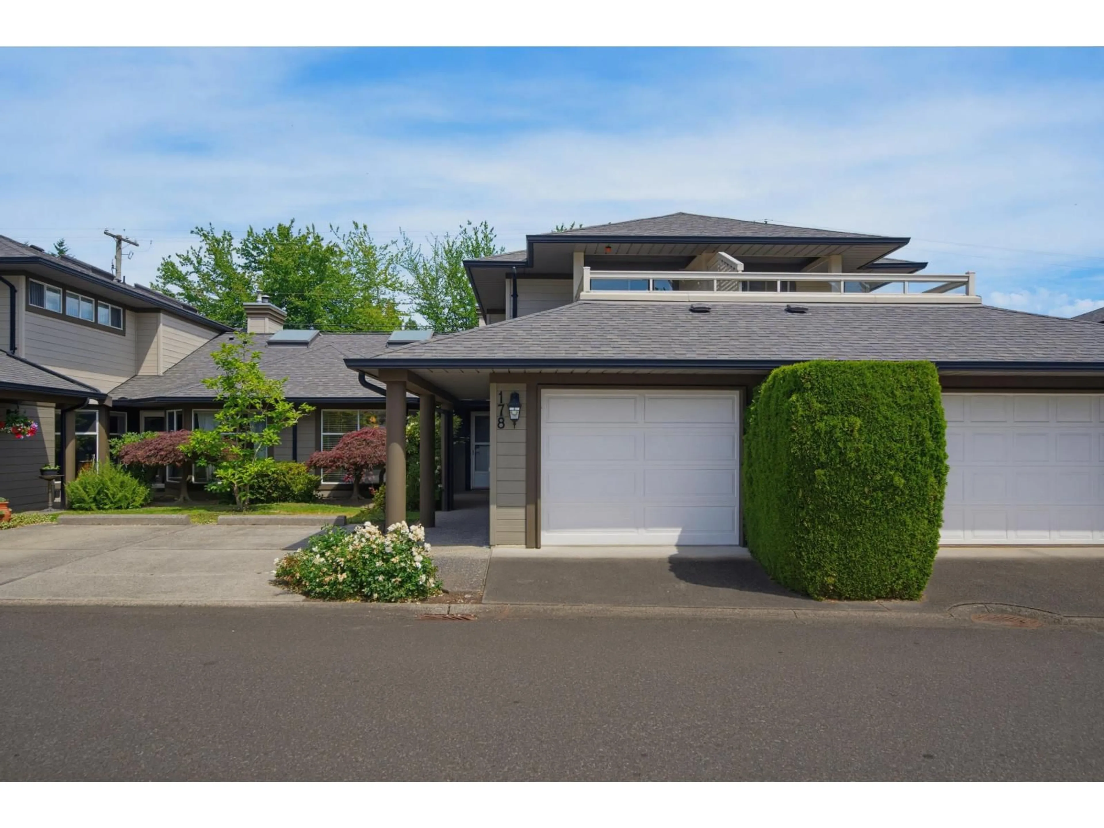 A pic from outside/outdoor area/front of a property/back of a property/a pic from drone, street for 178 - 16080 82 AVENUE, Surrey British Columbia V4N0N6