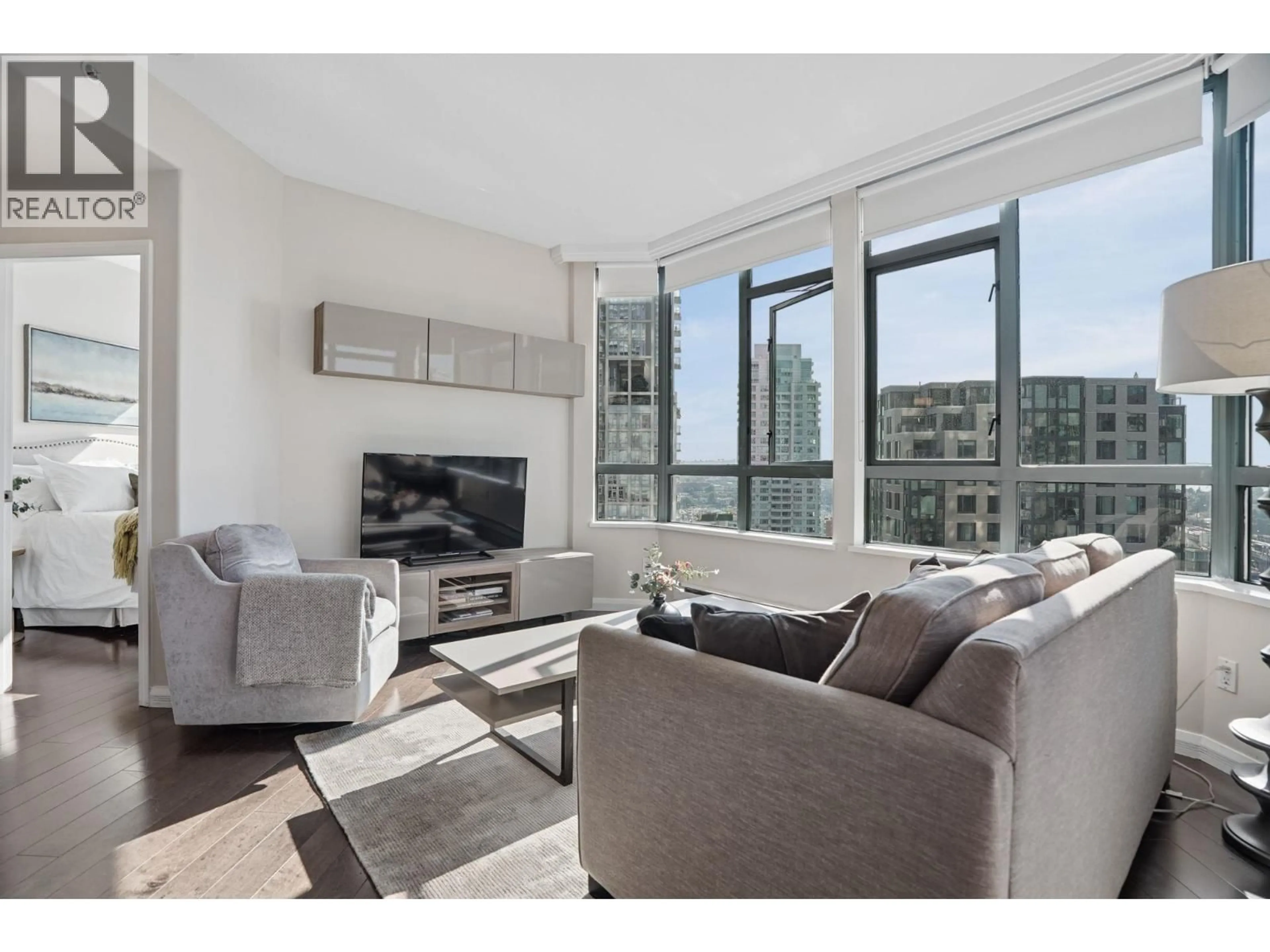Living room with furniture, unknown for 1306 - 1383 HOWE STREET, Vancouver British Columbia V6Z2R5