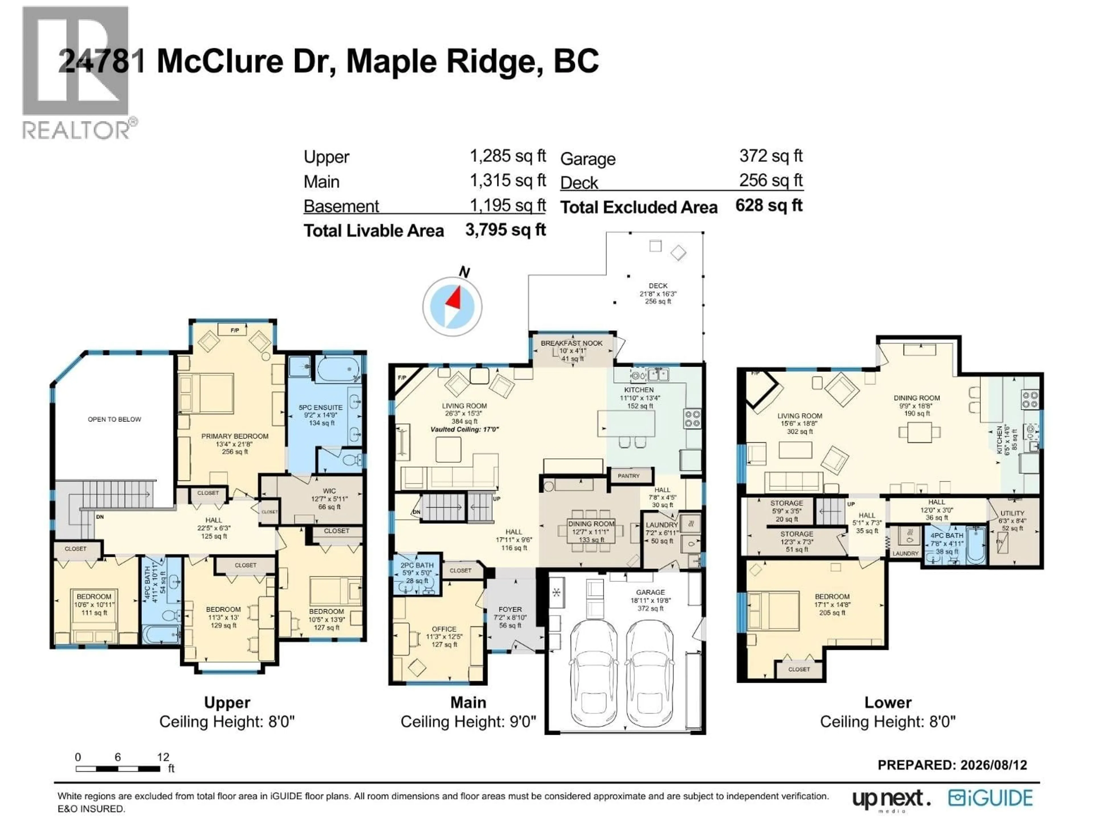 Floor plan for 24781 MCCLURE DRIVE, Maple Ridge British Columbia V2W0A5