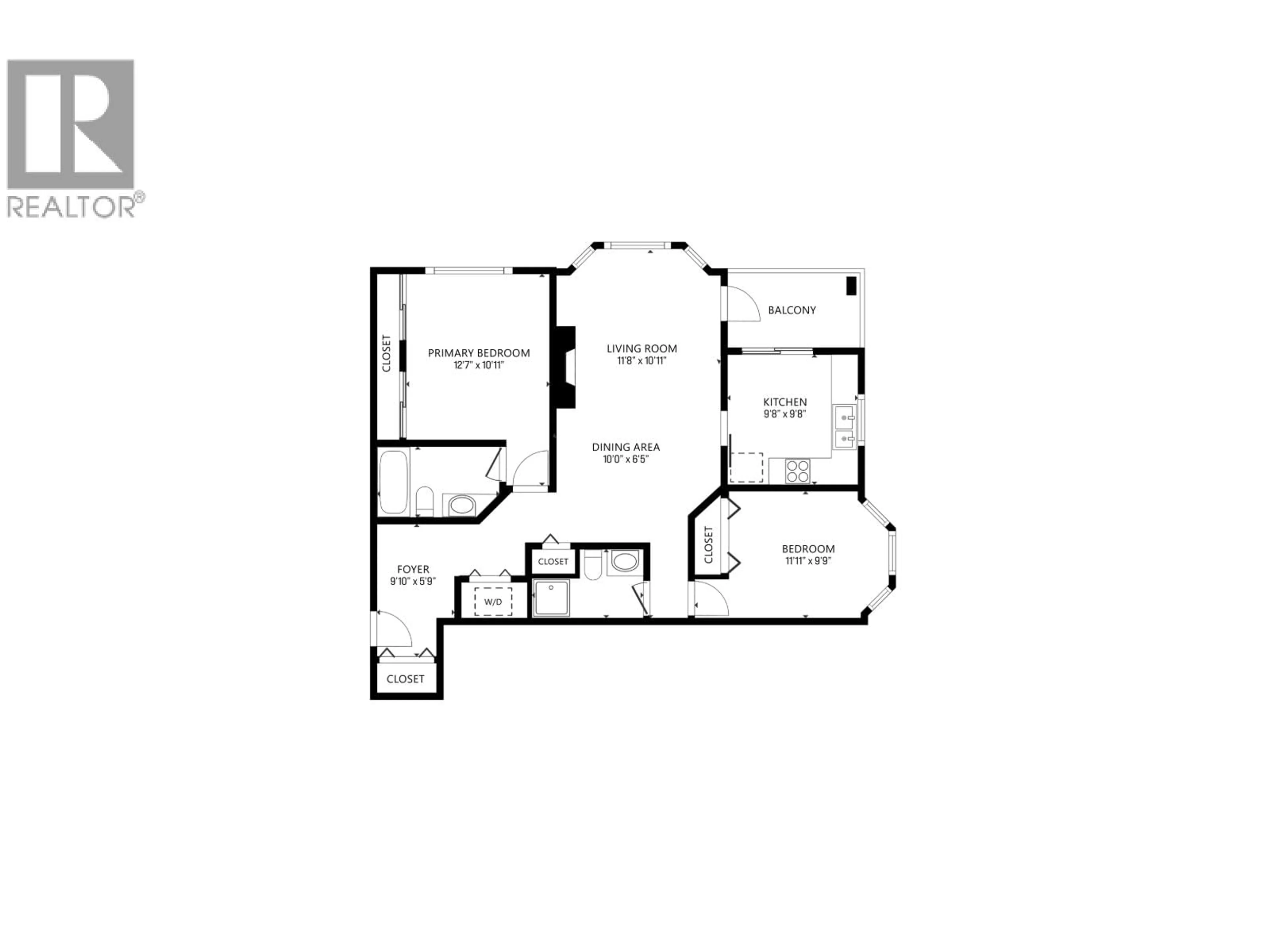 Floor plan for 505 - 2059 CHESTERFIELD AVENUE, North Vancouver British Columbia V7M2P4