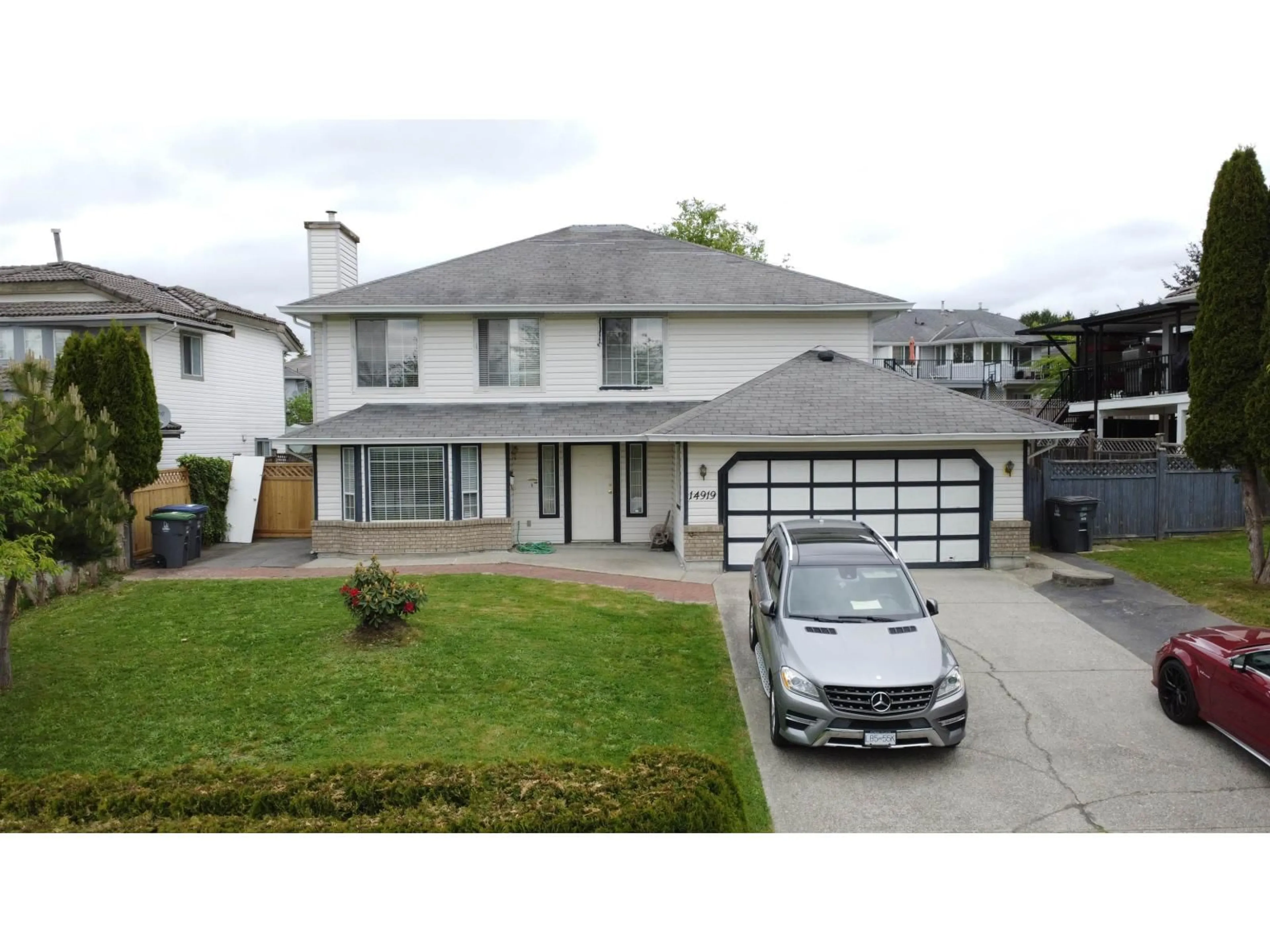 Home with vinyl exterior material, street for 14919 SPENSER DRIVE, Surrey British Columbia V3M7K7