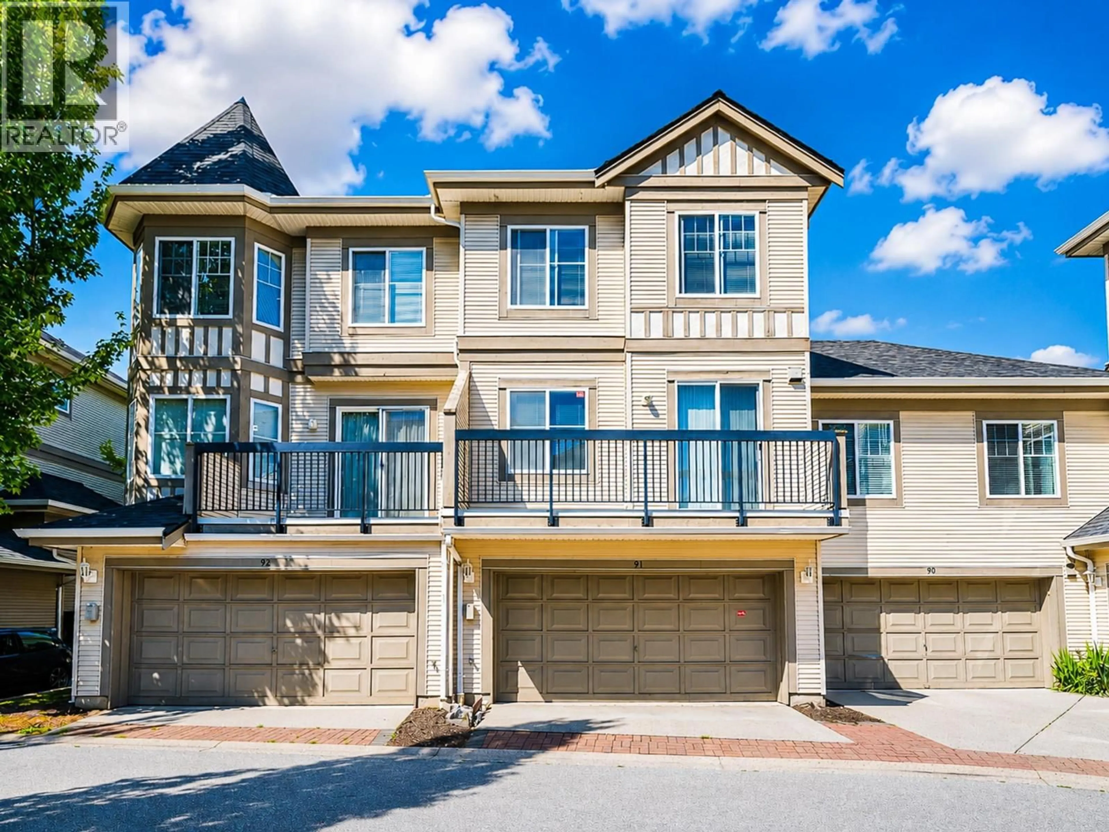 Home with brick exterior material, street for 91 - 3880 WESTMINSTER HIGHWAY, Richmond British Columbia V7C5S1