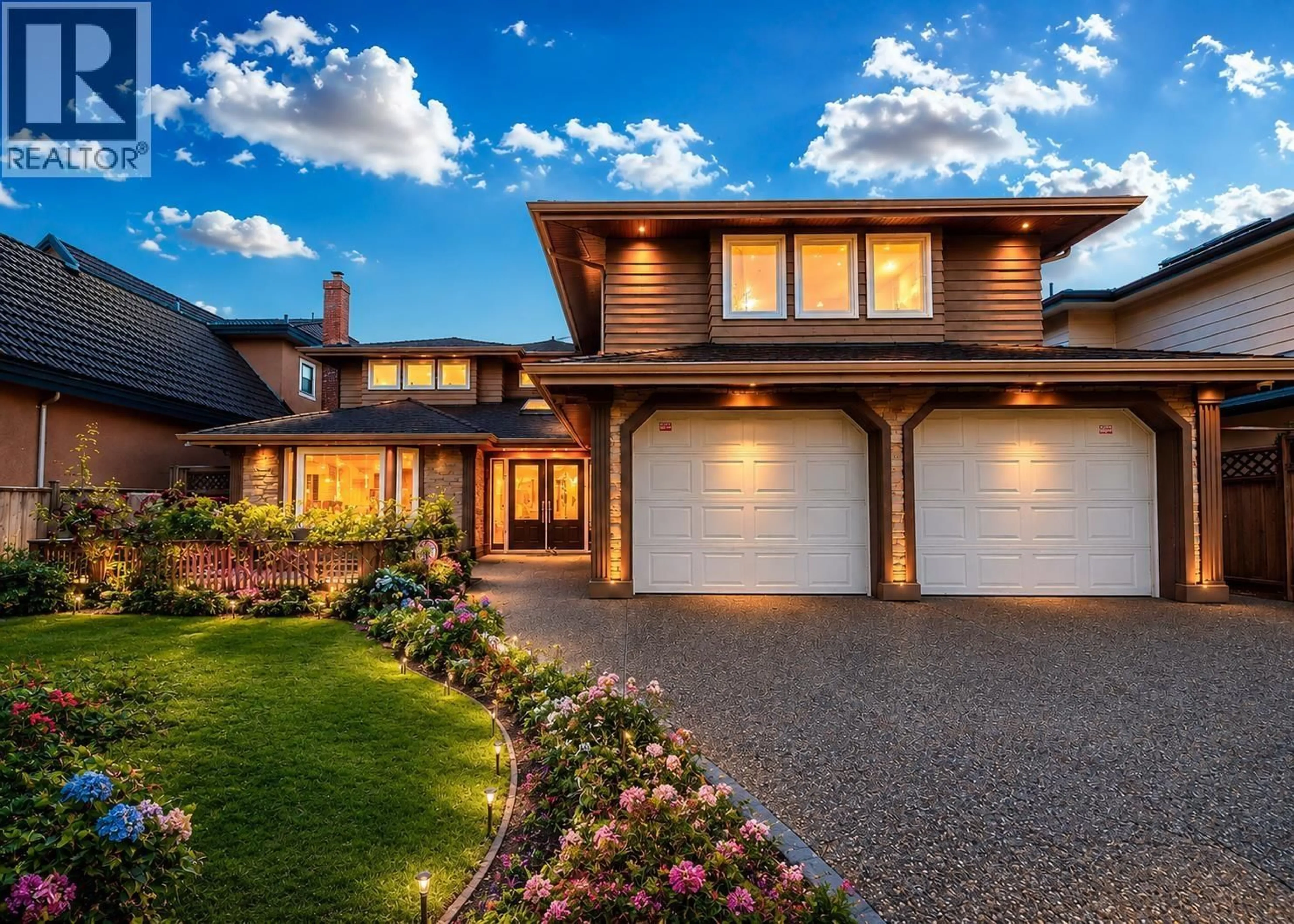 Home with brick exterior material, street for 8231 SUNNYWOOD DRIVE, Richmond British Columbia V6Y3G4