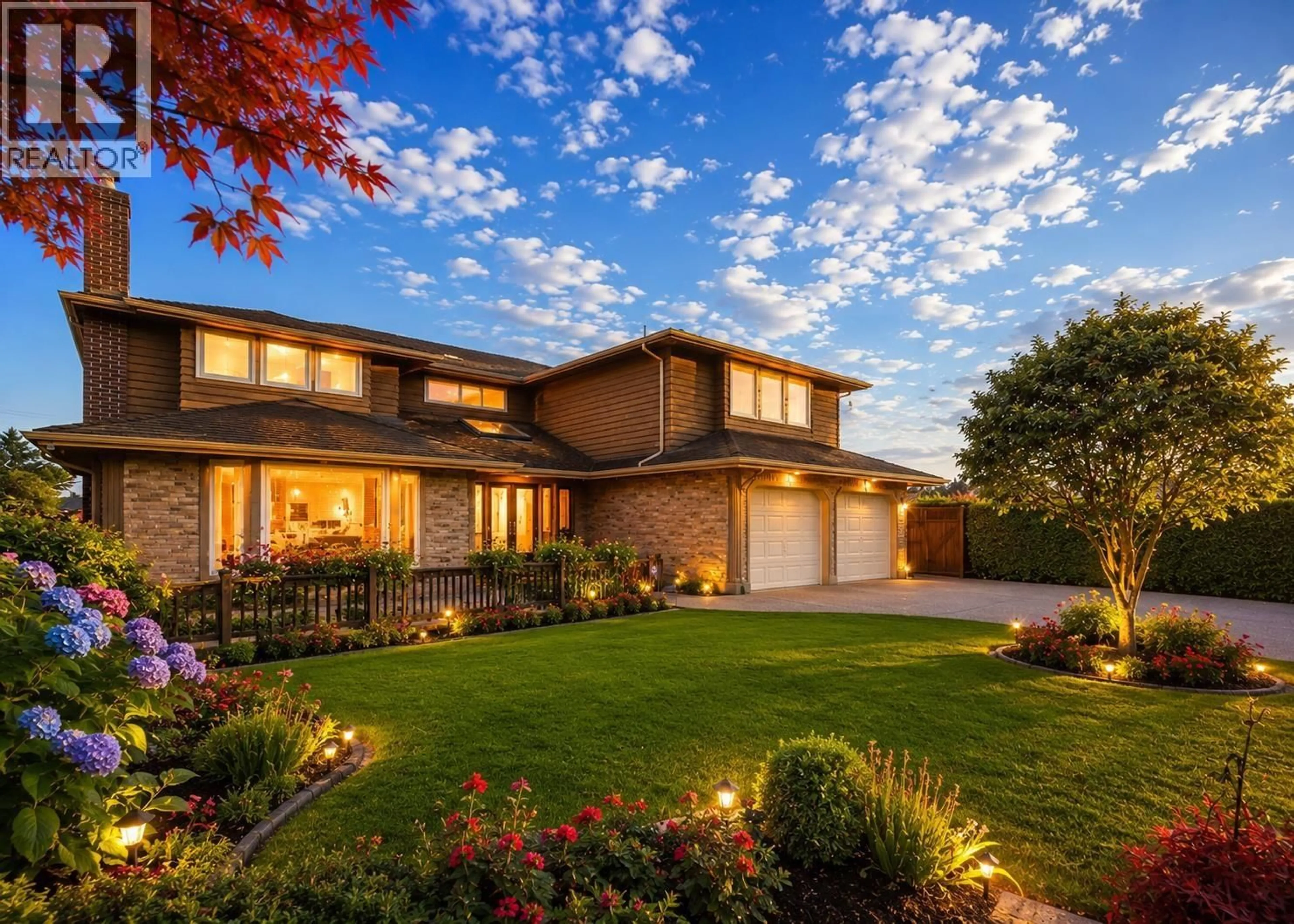 Home with brick exterior material, street for 8231 SUNNYWOOD DRIVE, Richmond British Columbia V6Y3G4