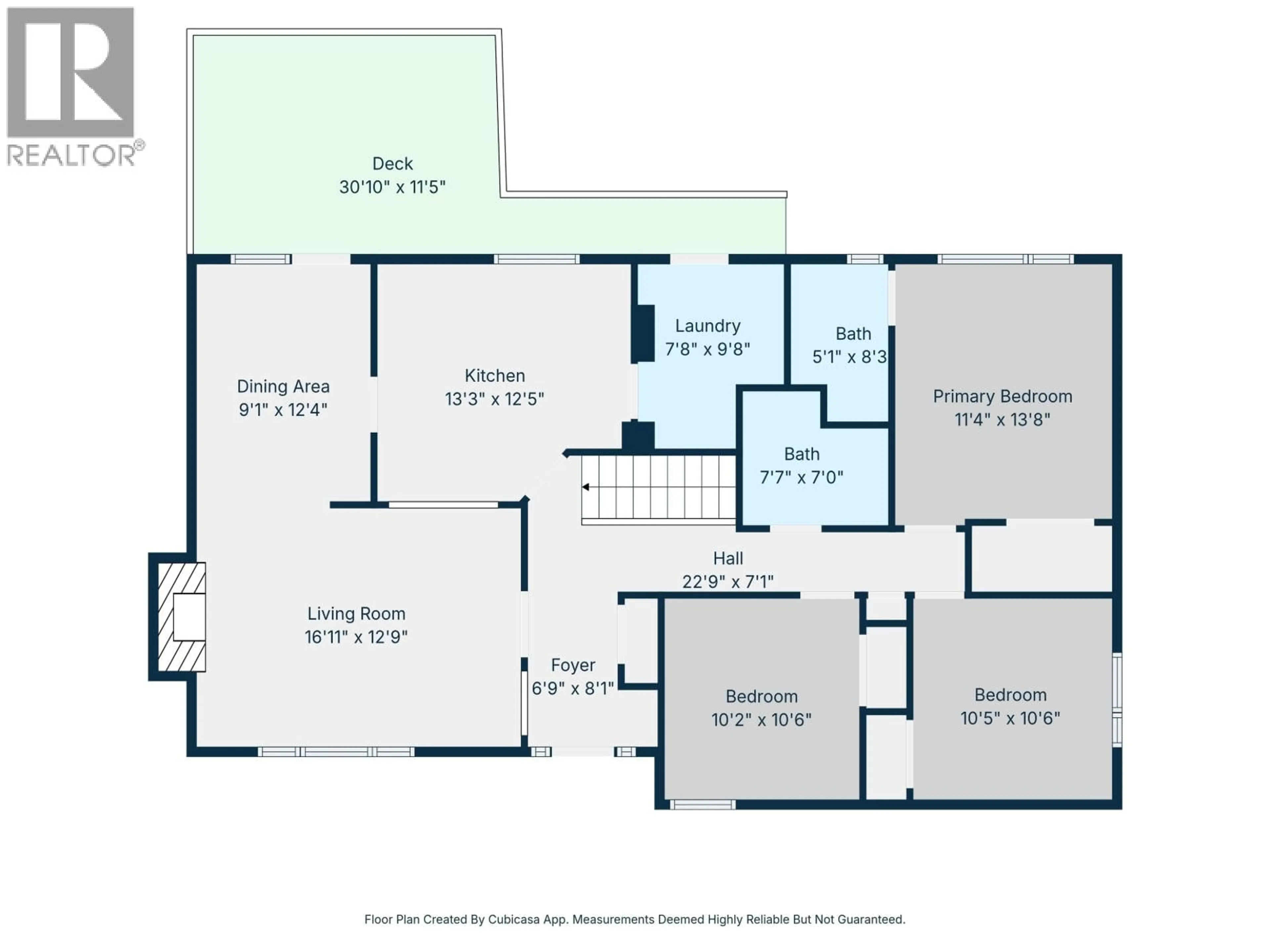 Floor plan for 3135 MONAHAN CRESCENT, Prince George British Columbia V2N4E4